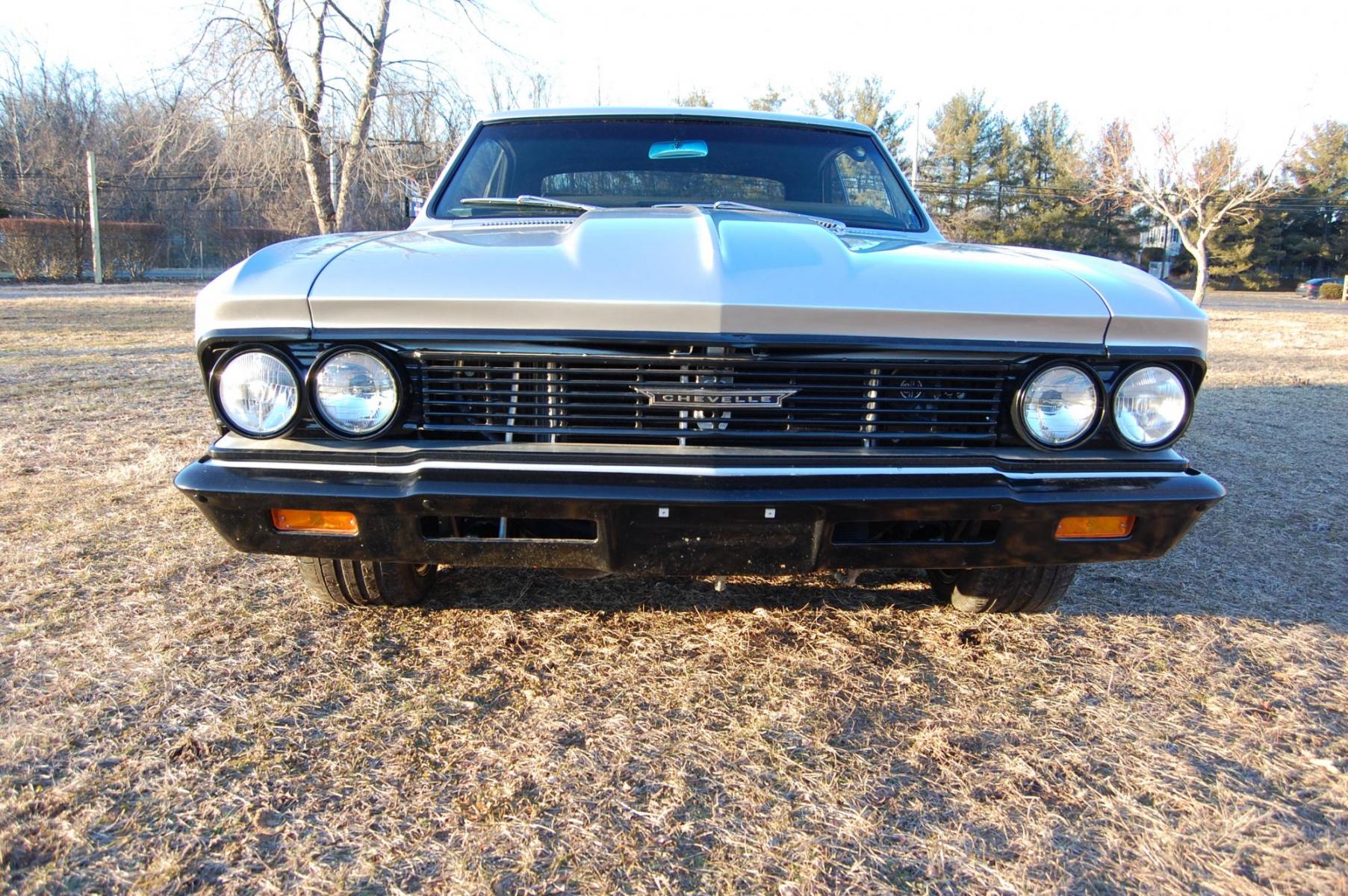 1966 Silver /Black Chevrolet Chevelle (136176K1702) with an Supercharged V8 engine, Automatic transmission, located at 6528 Lower York Road, New Hope, PA, 18938, (215) 862-9555, 40.358707, -74.977882 - Fessler built 1966 Chevrolet Chevelle SS.....Project car 4500 lbs, complete tear down with all new sheet meta, Super Sport cowl hood, 19" Forgeline SP3P, Michelin Pilot tires, 6 piston Baer brakes, LS-3 crate engine complete tear down and rebuilt with GM performance heads, 4L80E transmission, - Photo #8