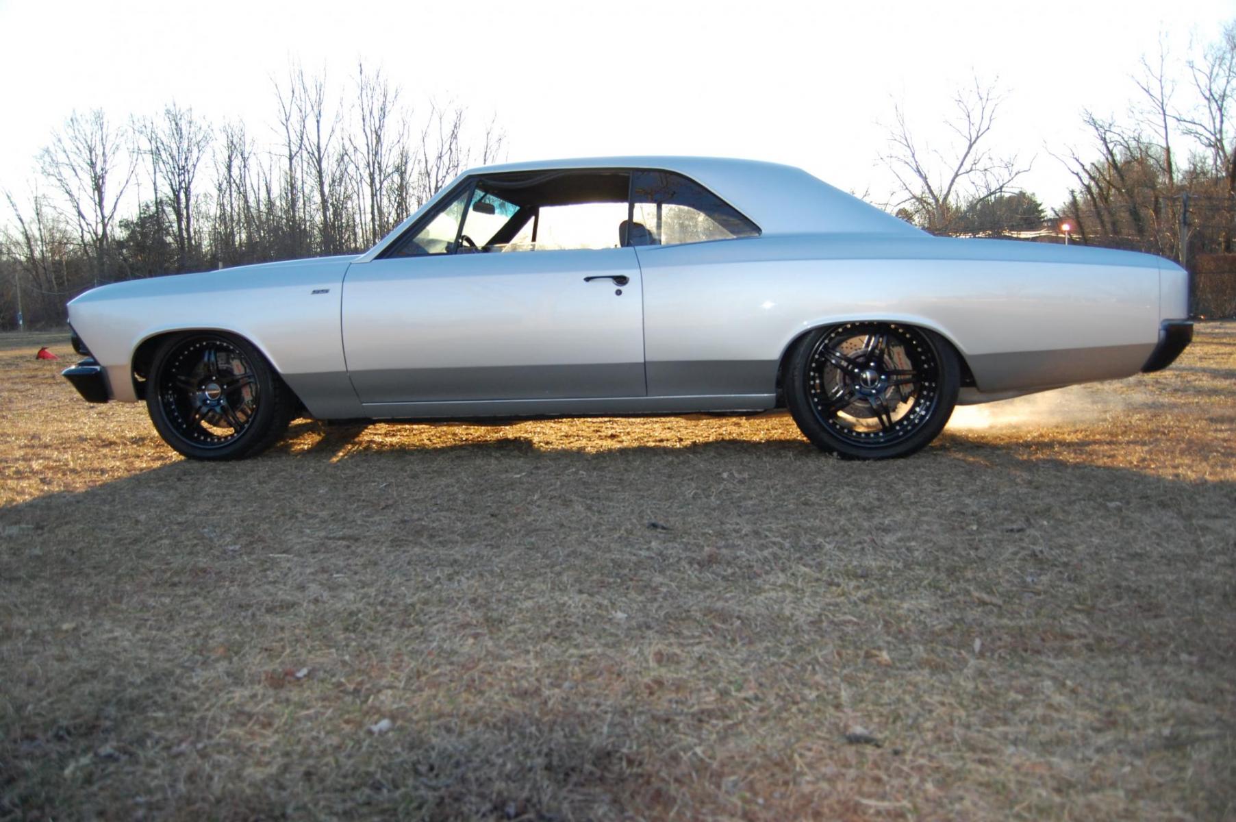 1966 Silver /Black Chevrolet Chevelle (136176K1702) with an Supercharged V8 engine, Automatic transmission, located at 6528 Lower York Road, New Hope, PA, 18938, (215) 862-9555, 40.358707, -74.977882 - Fessler built 1966 Chevrolet Chevelle SS.....Project car 4500 lbs, complete tear down with all new sheet meta, Super Sport cowl hood, 19" Forgeline SP3P, Michelin Pilot tires, 6 piston Baer brakes, LS-3 crate engine complete tear down and rebuilt with GM performance heads, 4L80E transmission, - Photo #1