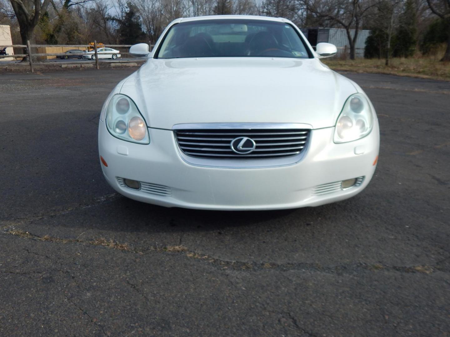 2005 Pearl White /Black leather Lexus SC 430 Convertible (JTHFN48Y650) with an 4.3L V8 DOHC 32V engine, 5-Speed Automatic Overdrive transmission, located at 6528 Lower York Road, New Hope, PA, 18938, (215) 862-9555, 40.358707, -74.977882 - Here for sale is a 2005 Lexus SC430 Convertible. Under the hood is strong running 4.3 liter V8 which puts power to the rear wheels via a smooth shifting automatic transmission. Features include; Black leather upholstery, wood trim, keyless entry, one master key, cruise control, tilt wheel, air co - Photo#10