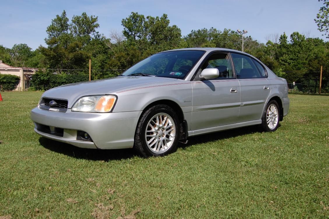2004 Silver /Grey Cloth Subaru Legacy L (4S3BE625447) with an 2.5L H4 SOHC 16V engine, 4-Speed Automatic Overdrive transmission, located at 6528 Lower York Road, New Hope, PA, 18938, (215) 862-9555, 40.358707, -74.977882 - Photo #0