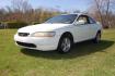 2000 White /Tan cloth Honda Accord LX V-6 (1HGCG224XYA) with an 3.0L V6 SOHC 24V engine, 4-Speed Automatic Overdrive transmission, located at 6528 Lower York Road, New Hope, PA, 18938, (215) 862-9555, 40.358707, -74.977882 - Photo #0