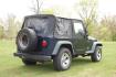 1997 Blue /Gray cloth Jeep Wrangler SE (1J4FY29P2VP) with an 2.5L L4 OHV 8V engine, 5-Speed Manual transmission, located at 6528 Lower York Road, New Hope, PA, 18938, (215) 862-9555, 40.358707, -74.977882 - Photo #4