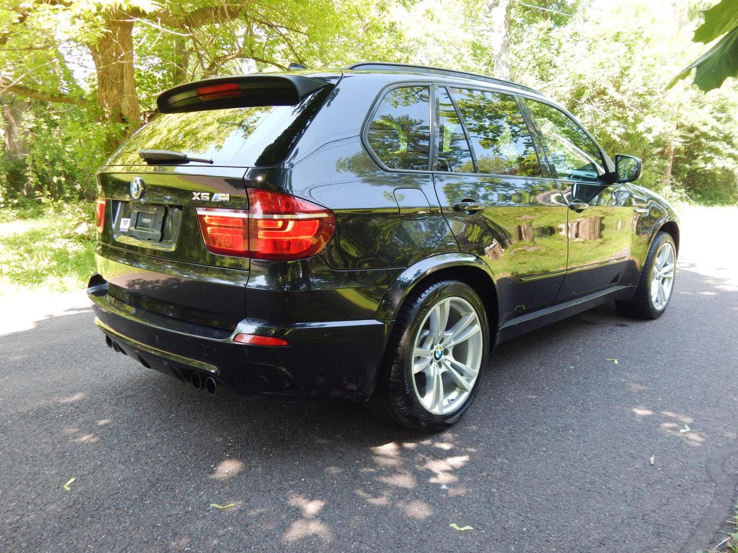 2012 Black /Black Leather BMW X5 M (5YMGY0C58CL) with an 4.4L V8 Twin Turbo engine, 6-Speed Automatic transmission, located at 6528 Lower York Road, New Hope, PA, 18938, (215) 862-9555, 40.358707, -74.977882 - Here for sale is a very cool 2012 BMW X5M. Under the hood is a strong running 4.4 liter twin turbo V8 producing 555 HP and puts that power to the intelligent AWD system via a smooth shifting automatic transmission with paddle shifters. Features include; Black leather upholstery, keyless entry syst - Photo#3
