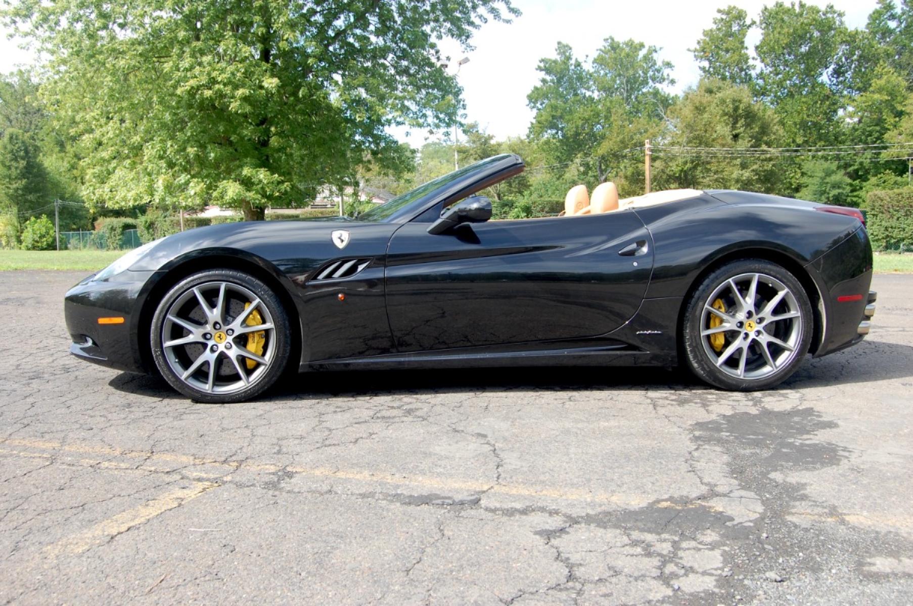 2010 Black /Tan Leather Ferrari California (ZFF65LJA6A0) with an 4.3L V8 DOHC 32V engine, Automatic/Paddle Shift transmission, located at 6528 Lower York Road, New Hope, PA, 18938, (215) 862-9555, 40.358707, -74.977882 - 2010 Ferrari California..this gorgeous hardtop/convertible has rear wheel drive and is powered by a 4.3 Liter V8 engine, has automatic or paddle shifting transmission, she runs out very strong, power top, keyless entry, tilt wheel/cruise control, dual heated power seats in tan leather, power windows - Photo #2