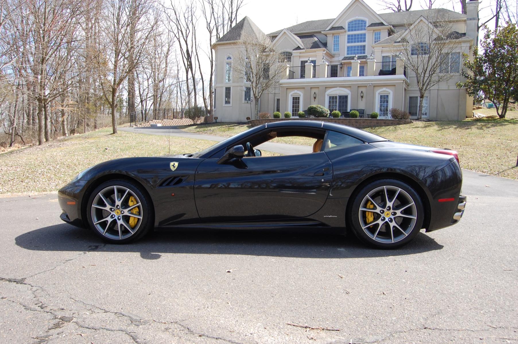 2010 Black /Tan Leather Ferrari California (ZFF65LJA6A0) with an 4.3L V8 DOHC 32V engine, Automatic/Paddle Shift transmission, located at 6528 Lower York Road, New Hope, PA, 18938, (215) 862-9555, 40.358707, -74.977882 - 2010 Ferrari California..this gorgeous hardtop/convertible has rear wheel drive and is powered by a 4.3 Liter V8 engine, has automatic or paddle shifting transmission, she runs out very strong, power top, keyless entry, tilt wheel/cruise control, dual heated power seats in tan leather, power windows - Photo #26