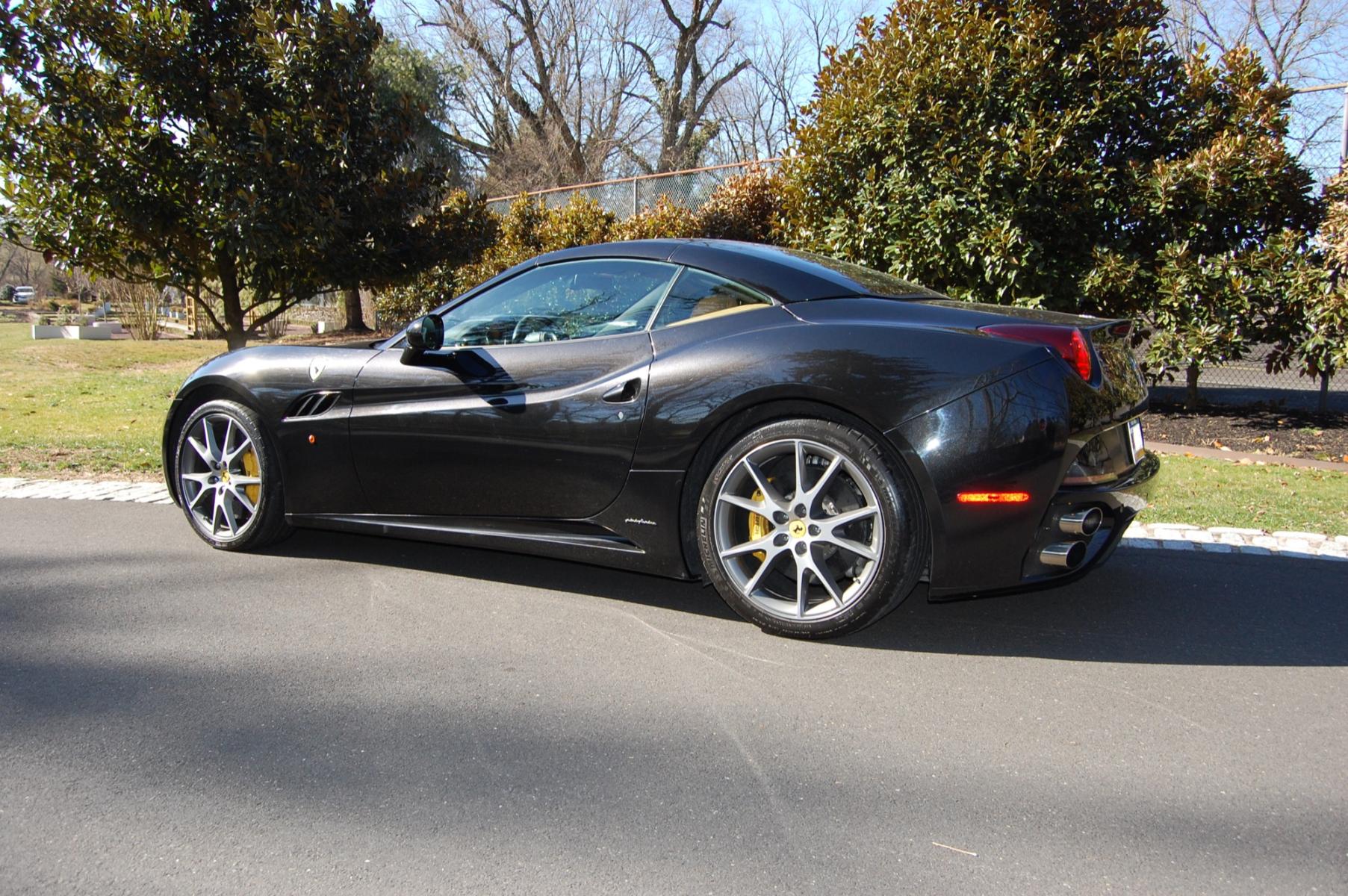 2010 Black /Tan Leather Ferrari California (ZFF65LJA6A0) with an 4.3L V8 DOHC 32V engine, Automatic/Paddle Shift transmission, located at 6528 Lower York Road, New Hope, PA, 18938, (215) 862-9555, 40.358707, -74.977882 - 2010 Ferrari California..this gorgeous hardtop/convertible has rear wheel drive and is powered by a 4.3 Liter V8 engine, has automatic or paddle shifting transmission, she runs out very strong, power top, keyless entry, tilt wheel/cruise control, dual heated power seats in tan leather, power windows - Photo #29