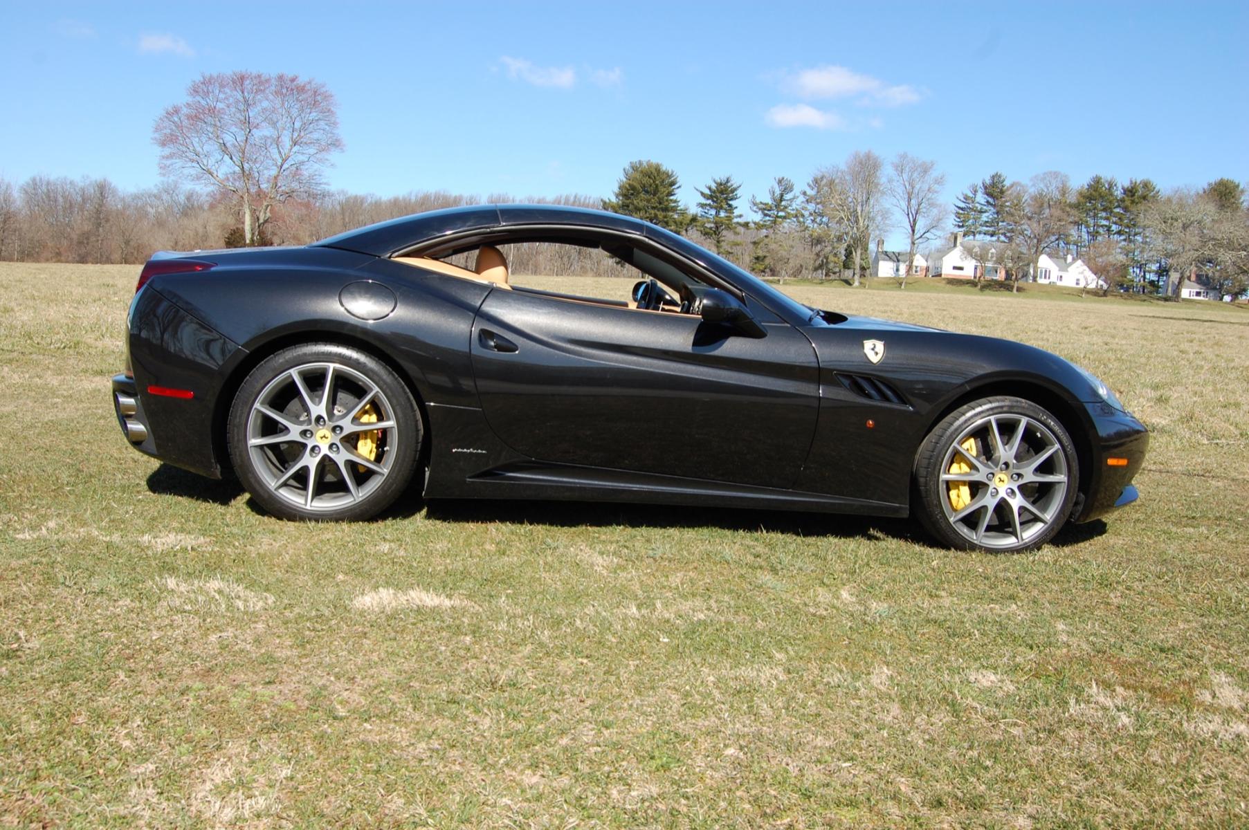 2010 Black /Tan Leather Ferrari California (ZFF65LJA6A0) with an 4.3L V8 DOHC 32V engine, Automatic/Paddle Shift transmission, located at 6528 Lower York Road, New Hope, PA, 18938, (215) 862-9555, 40.358707, -74.977882 - 2010 Ferrari California..this gorgeous hardtop/convertible has rear wheel drive and is powered by a 4.3 Liter V8 engine, has automatic or paddle shifting transmission, she runs out very strong, power top, keyless entry, tilt wheel/cruise control, dual heated power seats in tan leather, power windows - Photo #31