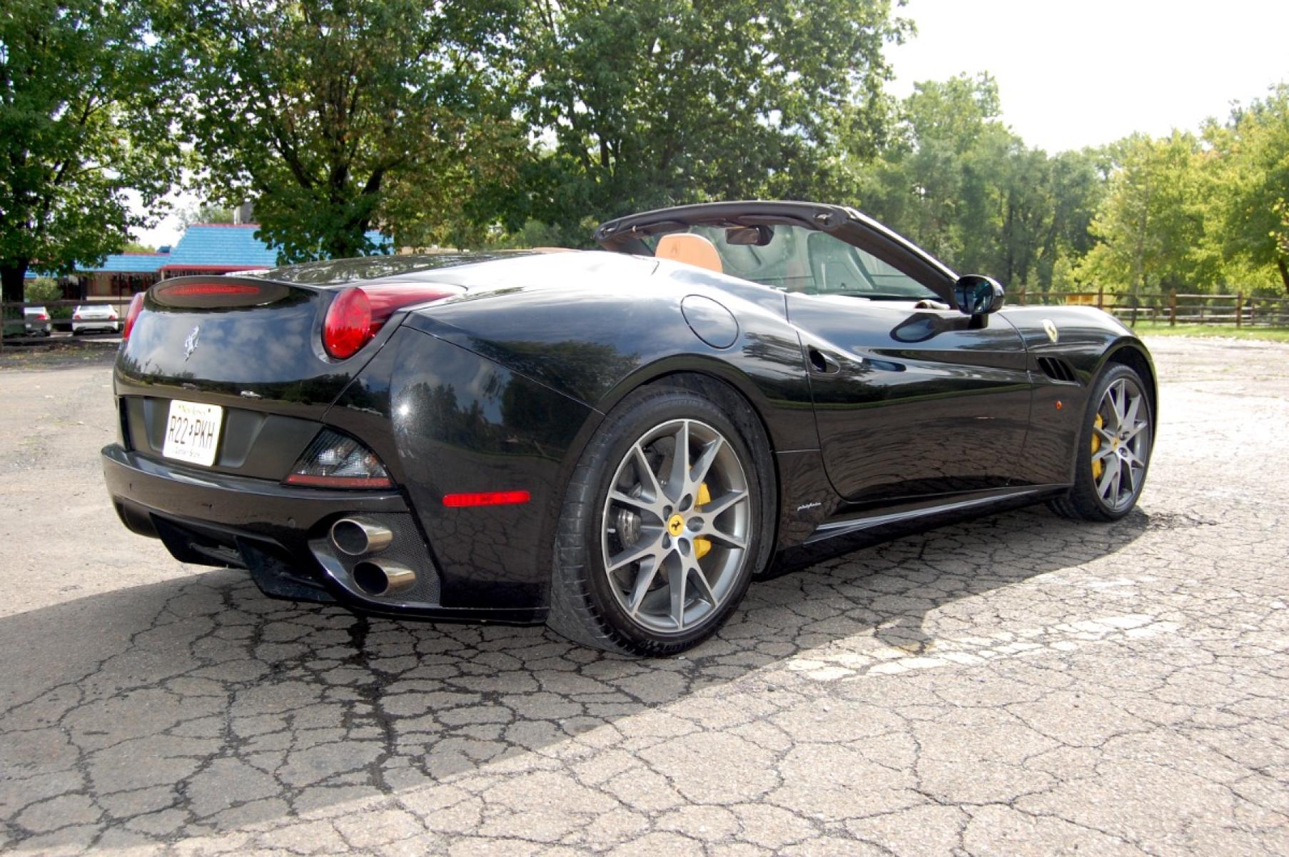 2010 Black /Tan Leather Ferrari California (ZFF65LJA6A0) with an 4.3L V8 DOHC 32V engine, Automatic/Paddle Shift transmission, located at 6528 Lower York Road, New Hope, PA, 18938, (215) 862-9555, 40.358707, -74.977882 - 2010 Ferrari California..this gorgeous hardtop/convertible has rear wheel drive and is powered by a 4.3 Liter V8 engine, has automatic or paddle shifting transmission, she runs out very strong, power top, keyless entry, tilt wheel/cruise control, dual heated power seats in tan leather, power windows - Photo #4