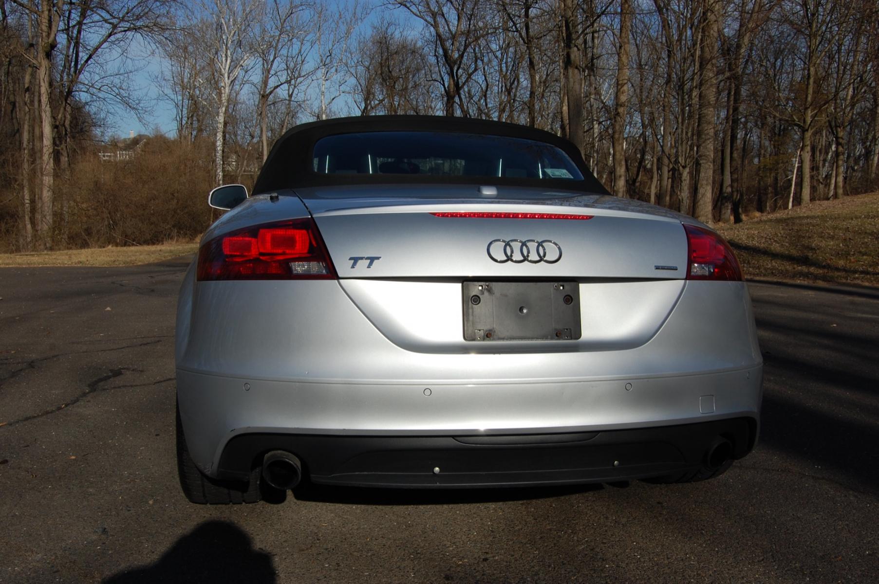 2012 Silver /Black Leather Audi TT Prestige 2.0T Quattro Roadster (TRU4FAFK1C1) with an 2.0L Turbo L4 DOHC 16V engine, 6-Speed Automatic transmission, located at 6528 Lower York Road, New Hope, PA, 18938, (215) 862-9555, 40.358707, -74.977882 - Here for sale is a 2012 AUDI TT Prestige Quattro Roadster. Under the hood is a strong running 2.0 liter turbocharged 4 cylinder which puts power to the Quattro AWD system via a smooth shifting automatic transmission. Features include; Black leather interior, keyless entry system, one master key, c - Photo #10