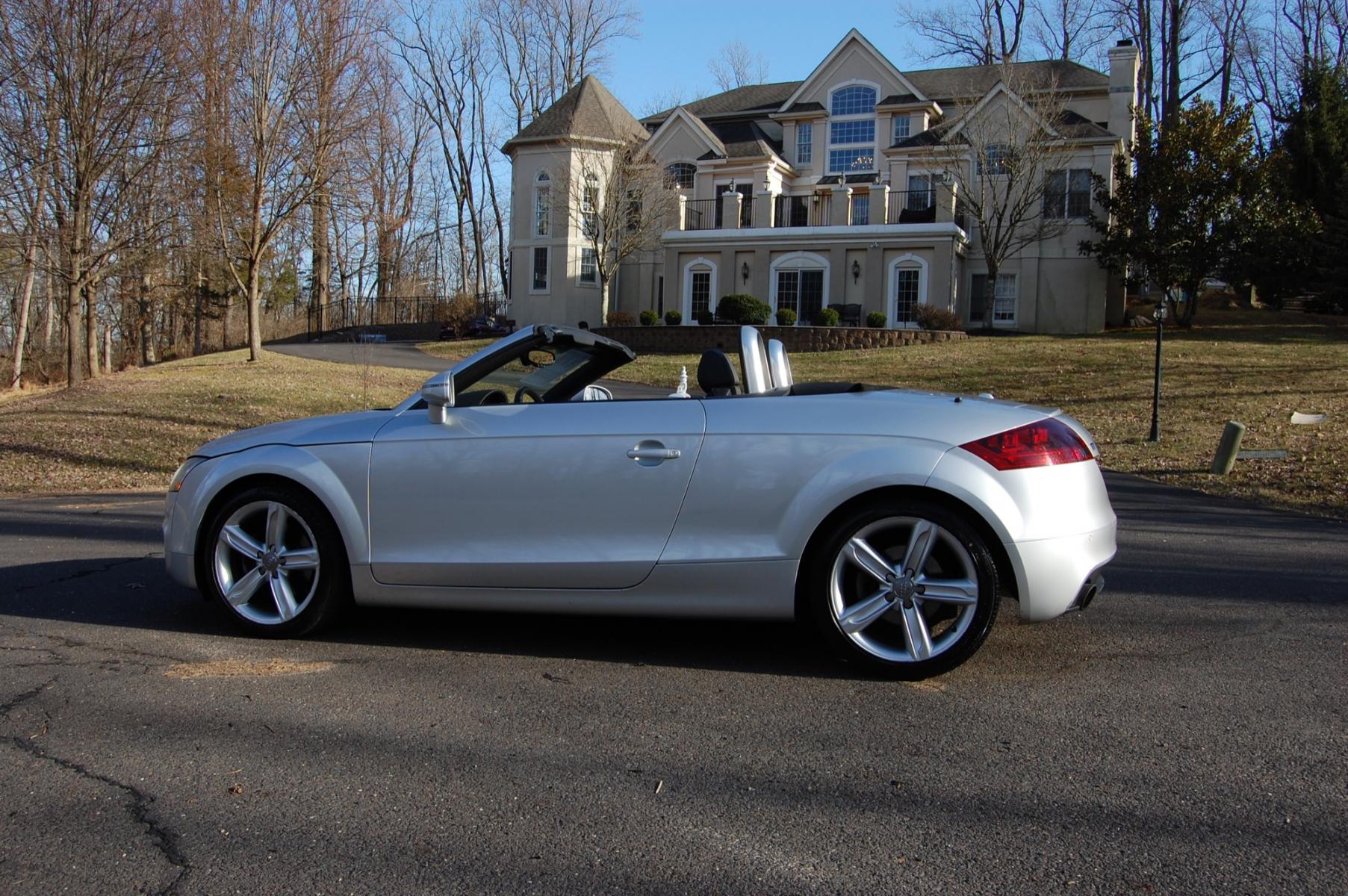 2012 Silver /Black Leather Audi TT Prestige 2.0T Quattro Roadster (TRU4FAFK1C1) with an 2.0L Turbo L4 DOHC 16V engine, 6-Speed Automatic transmission, located at 6528 Lower York Road, New Hope, PA, 18938, (215) 862-9555, 40.358707, -74.977882 - Here for sale is a 2012 AUDI TT Prestige Quattro Roadster. Under the hood is a strong running 2.0 liter turbocharged 4 cylinder which puts power to the Quattro AWD system via a smooth shifting automatic transmission. Features include; Black leather interior, keyless entry system, one master key, c - Photo #8