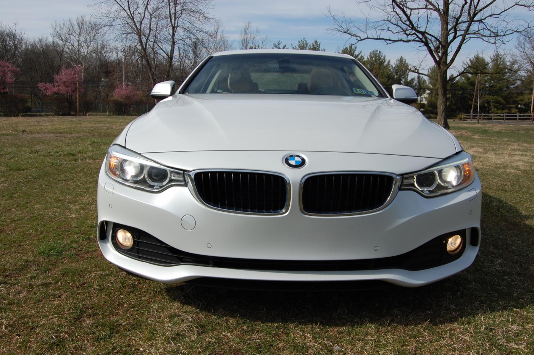 2014 White /Beige BMW 4-Series 428i xDrive (WBA3N9C54EK) with an 2.0L L4 DOHC 16V engine, Automatic transmission, located at 6528 Lower York Road, New Hope, PA, 18938, (215) 862-9555, 40.358707, -74.977882 - AWD 2.0L Turbo, 4cyl, Automatic Transmission, Beige Leather Interior, Wood Trim, Key less Entry, 2 Master Keys, Cruise/Tilt/AC, Power Widows, Power Locks, Power Mirrors, Power Moon Roof, Heated / Cooled Seats, AM/FM/CD/USB/AUX, Bluetooth, Navigation, Rear View Camera, Auto Dimming Mirrors, Dual Zone - Photo #6