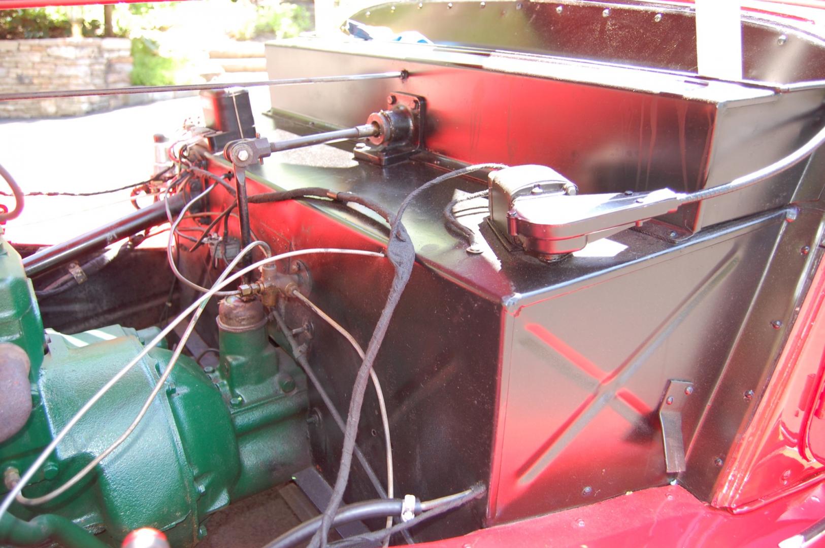 1958 RED /Black vinyl w/red piping Morgan 4/4 series 2 (A329) , 3 speed manual transmission, located at 6528 Lower York Road, New Hope, PA, 18938, (215) 862-9555, 40.358707, -74.977882 - Here we have a Morgan 4/4 series 2 fitted with a 4 cylinder Ford engine. This vehicle has a manual transmission that puts power to the rear wheels. Inside offers black vinyl with red piping. This vehicle starts and drivers great. This car does not have a top on it. 5.25-16 ply tires. We have plenty - Photo#29