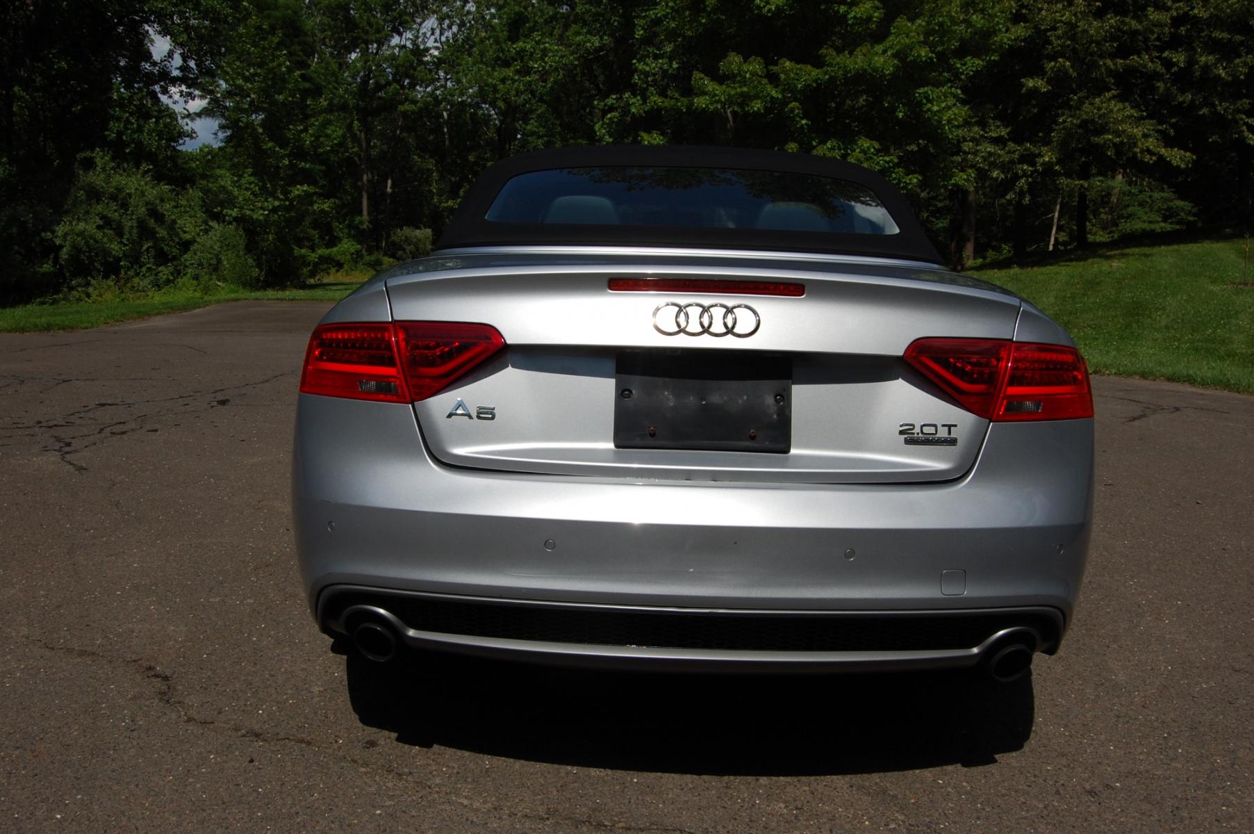 2015 Silver /Black Leather Audi A5 2.0T Premium Plus Cabriolet quattro (WAUMFAFH3FN) with an 2.0L L4 DOHC 16V TURBO engine, 8-Speed Automatic transmission, located at 6528 Lower York Road, New Hope, PA, 18938, (215) 862-9555, 40.358707, -74.977882 - Here we have a beautiful Audi A5 convertible with a 2.0L 4 cylinder turbo engine putting power to all 4 wheels via an automatic transmission. The interior offers black leather with aluminum trim, cruise control, tilt steering wheel, power windows/locks/mirrors, power top, power seats, heated seats, - Photo #11