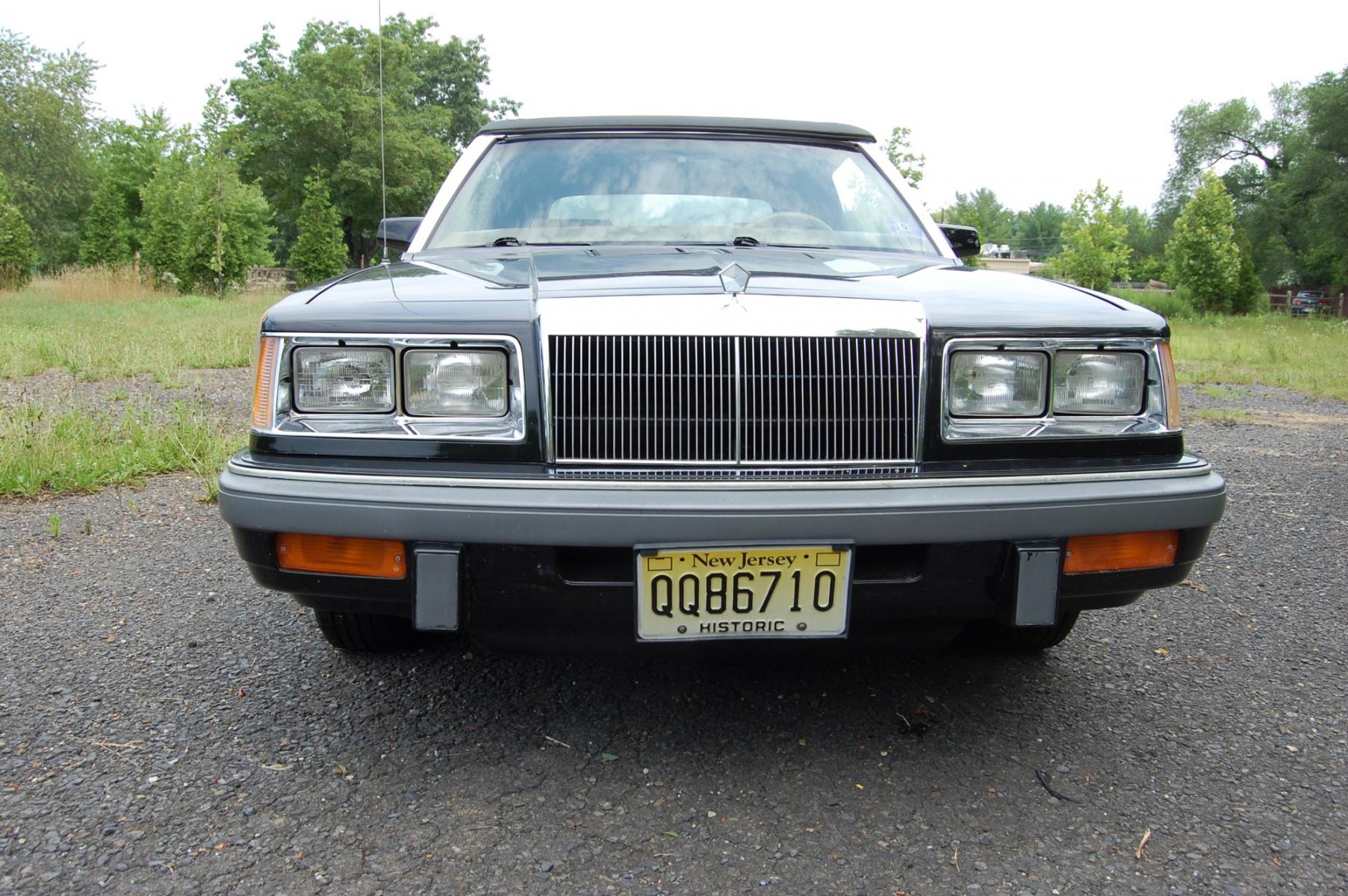 1986 /Tan Leather Chrysler LeBaron Convertible (1C3BC55E3GG) with an 2.2L L4 SOHC 8V TURBO engine, Automatic transmission, located at 6528 Lower York Road, New Hope, PA, 18938, (215) 862-9555, 40.358707, -74.977882 - Very clean 1986 Chrysler LeBaron Town+Country Woodie Convertible, powered by a 2.2 Liter turbo charged engine, automatic transmission, tilt wheel, cruise control, black paint, black power top, tan leather interior, good clean original condition, power drivers seat, power windows, locks, wire wheel - Photo #9