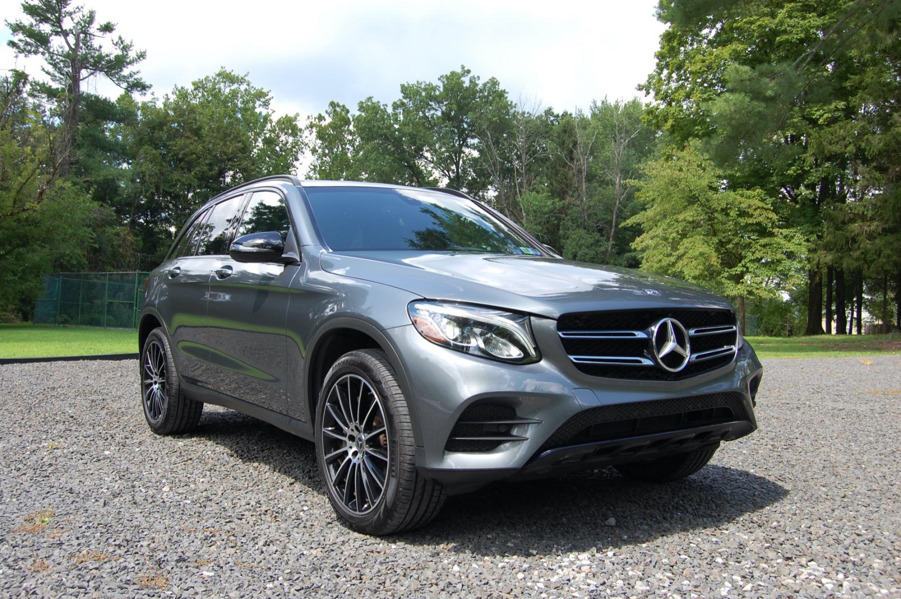 2019 Selenite Grey Metallic /Black Leather Mercedes-Benz GLC-Class GLC300 4MATIC (WDC0G4KB5KV) with an 2.0L L4 DOHC 16V TURBO engine, Automatic 9 Speed transmission, located at 6528 Lower York Road, New Hope, PA, 18938, (215) 862-9555, 40.358707, -74.977882 - Here we have a beautiful Mercedes GLC with a 2.0L Turbo 4 cylinder engine putting power to all four wheel via an automatic transmission. The interior offers black leather with wood trim, keyless entry, 2 master keys, cruise control, tilt steering wheel, power windows/locks/mirrors, power moving fron - Photo #6