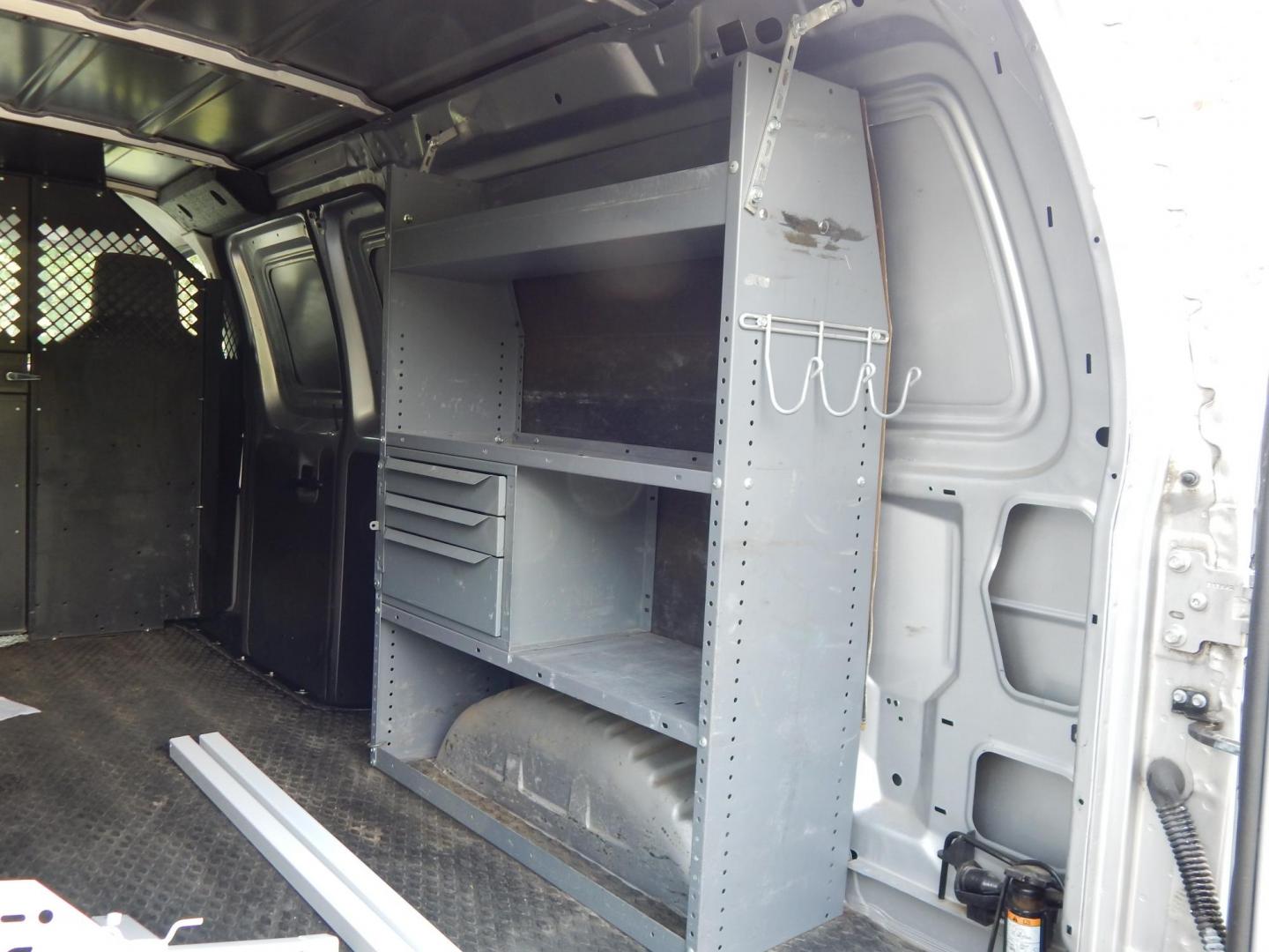 2013 Silver /Gray Ford E-Series Van E-250 (1FTNE2EL5DD) with an 5.4L V8 SOHC 16V FFV engine, 4-Speed Automatic transmission, located at 6528 Lower York Road, New Hope, PA, 18938, (215) 862-9555, 40.358707, -74.977882 - Here we have a very nice, one owner and no accident, 2013 Ford E250 cargo van with a 5.4L V8 putting power to the rear wheels via a smooth shifting automatic transmission. Options include: gray cloth, heat, AC, manual moving seats, power windows/locks/mirrors, tilt steering wheel, radio, tow hitch, - Photo#10