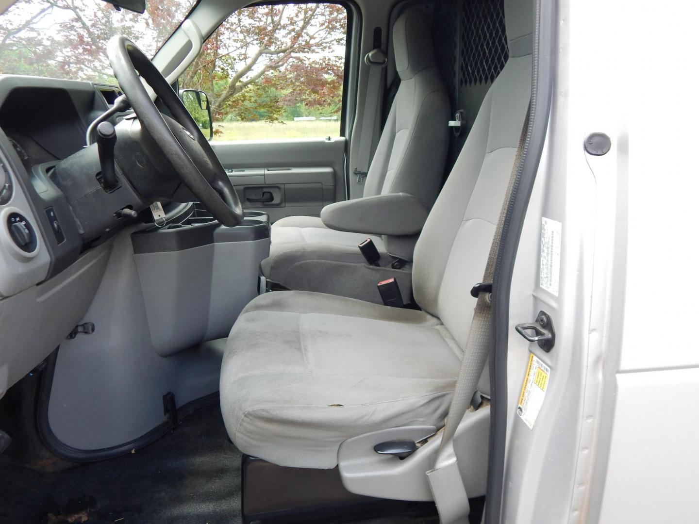 2013 Silver /Gray Ford E-Series Van E-250 (1FTNE2EL5DD) with an 5.4L V8 SOHC 16V FFV engine, 4-Speed Automatic transmission, located at 6528 Lower York Road, New Hope, PA, 18938, (215) 862-9555, 40.358707, -74.977882 - Here we have a very nice, one owner and no accident, 2013 Ford E250 cargo van with a 5.4L V8 putting power to the rear wheels via a smooth shifting automatic transmission. Options include: gray cloth, heat, AC, manual moving seats, power windows/locks/mirrors, tilt steering wheel, radio, tow hitch, - Photo#13