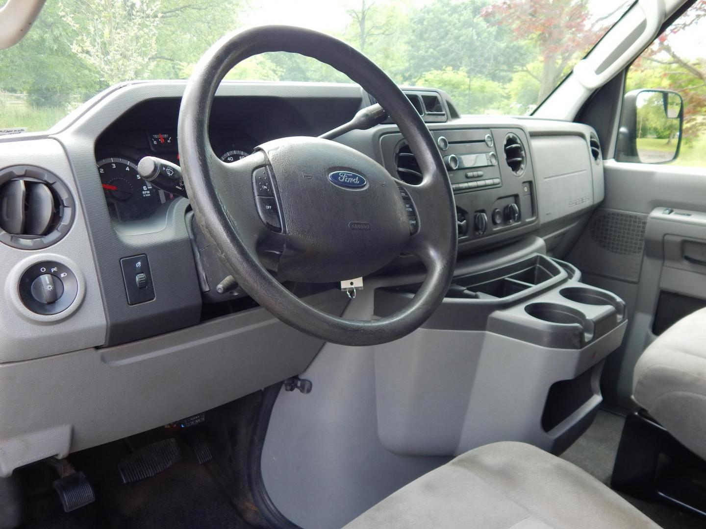 2013 Silver /Gray Ford E-Series Van E-250 (1FTNE2EL5DD) with an 5.4L V8 SOHC 16V FFV engine, 4-Speed Automatic transmission, located at 6528 Lower York Road, New Hope, PA, 18938, (215) 862-9555, 40.358707, -74.977882 - Here we have a very nice, one owner and no accident, 2013 Ford E250 cargo van with a 5.4L V8 putting power to the rear wheels via a smooth shifting automatic transmission. Options include: gray cloth, heat, AC, manual moving seats, power windows/locks/mirrors, tilt steering wheel, radio, tow hitch, - Photo#14