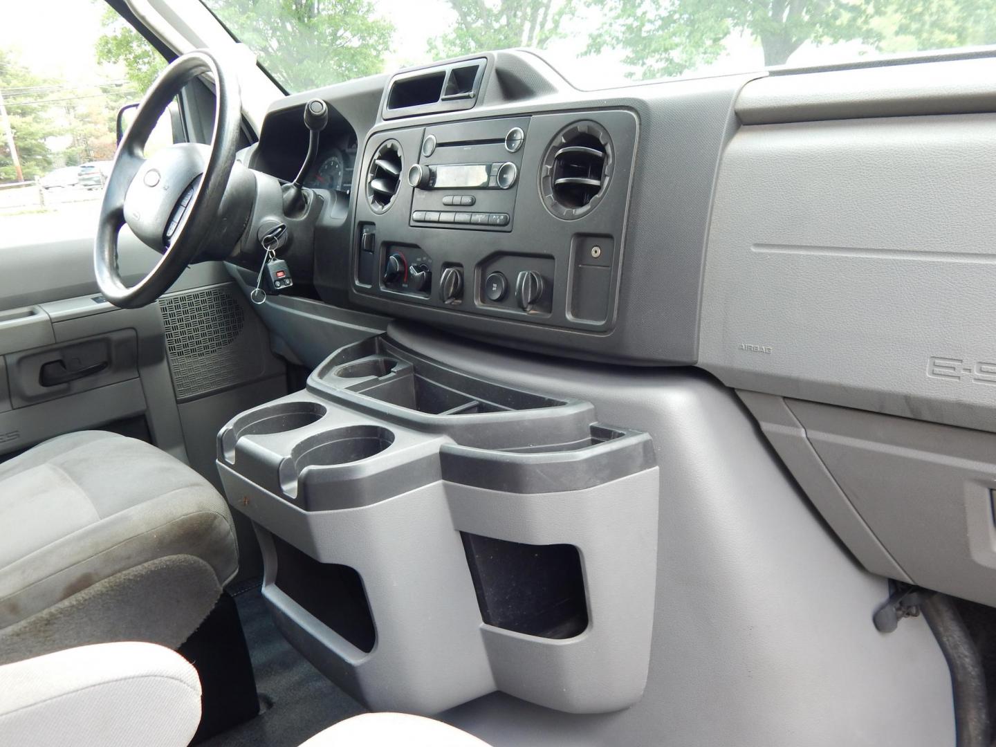 2013 Silver /Gray Ford E-Series Van E-250 (1FTNE2EL5DD) with an 5.4L V8 SOHC 16V FFV engine, 4-Speed Automatic transmission, located at 6528 Lower York Road, New Hope, PA, 18938, (215) 862-9555, 40.358707, -74.977882 - Here we have a very nice, one owner and no accident, 2013 Ford E250 cargo van with a 5.4L V8 putting power to the rear wheels via a smooth shifting automatic transmission. Options include: gray cloth, heat, AC, manual moving seats, power windows/locks/mirrors, tilt steering wheel, radio, tow hitch, - Photo#20