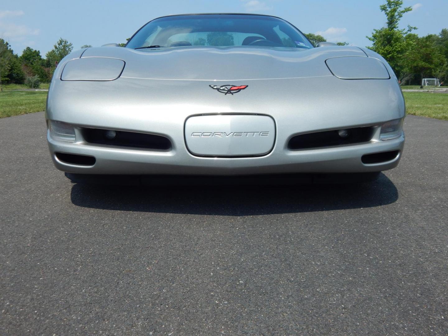 2001 SIlver /Black Chevrolet Corvette Coupe (1G1YY22G415) with an 5.7L V8 OHV 16V engine, Automatic transmission, located at 6528 Lower York Road, New Hope, PA, 18938, (215) 862-9555, 40.358707, -74.977882 - Here we have a beautiful, all original condition down to the factory tires, one owner, 2001 Chevrolet Corvette Coupe - a true time capsule. This rare find has been meticulously preserved in showroom condition for over two decades. Perfect for collectors or enthusiasts seeking a pristine example of A - Photo#9