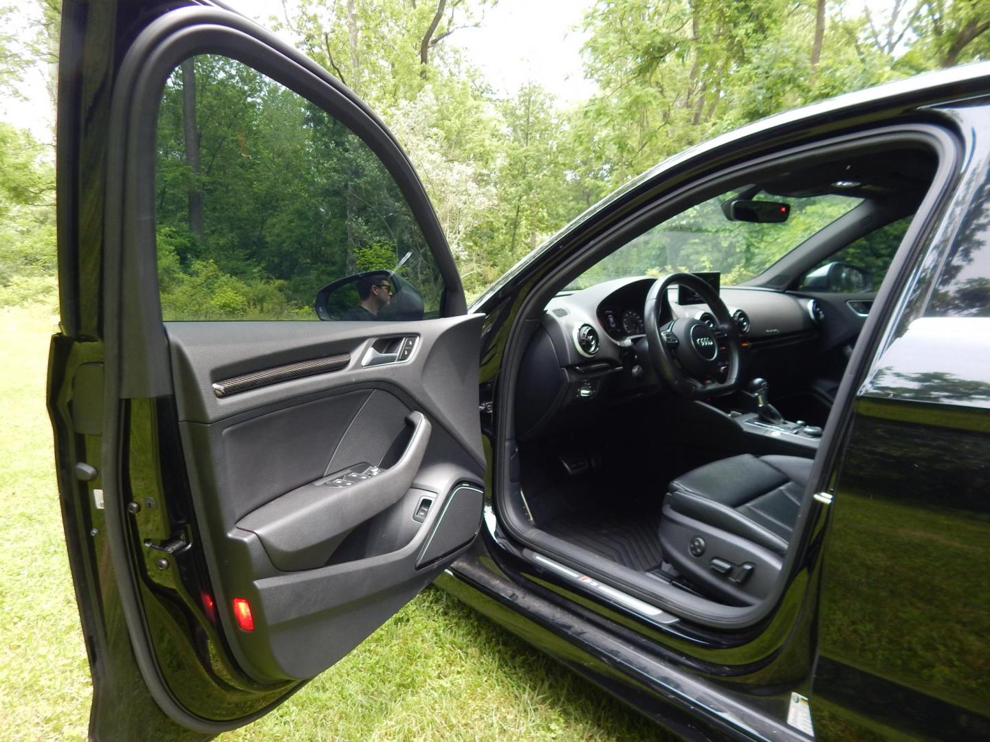 2016 Black /Black Audi S3 2.0T Premium Plus quattro (WAUB1GFF3G1) with an 2.0L L4 DOHC 16V engine, 6A transmission, located at 6528 Lower York Road, New Hope, PA, 18938, (215) 862-9555, 40.358707, -74.977882 - Here we have a beautiful, very fun to drive, Audi S3 with a 2.0L Turbo engine putting power to all four wheels via a smooth shifting automatic transmission. Options include: black leather, carbon fiber trim, dual power seats, AM/FM/CD/BLUETOOTH radio, Bang and Olufsen speakers, push button start, du - Photo#10