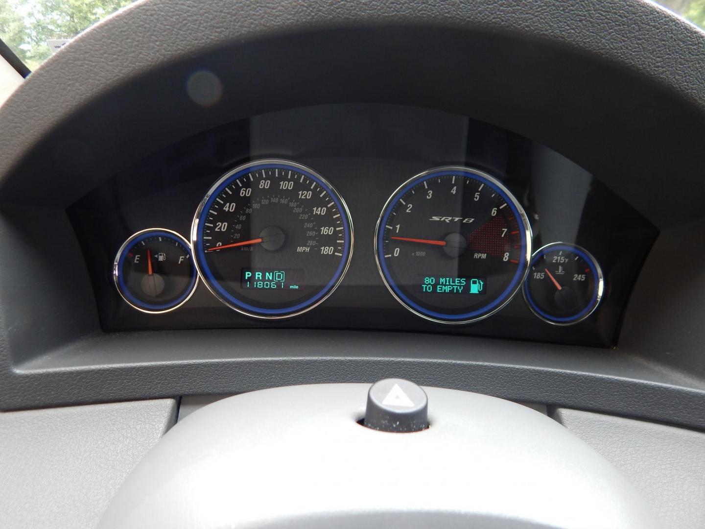 2007 Black /Gray Jeep Grand Cherokee SRT-8 (1J8HR78337C) with an 6.1L V8 OHV 16V engine, 5-Speed Automatic Overdrive transmission, located at 6528 Lower York Road, New Hope, PA, 18938, (215) 862-9555, 40.358707, -74.977882 - Here we have a very fun to drive, ONE OWNER, Jeep Grand Cherokee SRT8 with a 6.1L V8 putting power to all four wheels via a smooth shifting automatic transmission. Options include: gray leather, dual power seats, heated front seats, adjustable peddles, dual climate control, am/fm/cd/mp3, Boston Prem - Photo#25