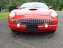 2002 Red /Red Ford Thunderbird Deluxe (1FAHP60A62Y) with an 3.9L V8 DOHC 32V engine, 5-Speed Automatic Overdrive transmission, located at 6528 Lower York Road, New Hope, PA, 18938, (215) 862-9555, 40.358707, -74.977882 - Here we have a beautifully kept, 14,XXX original miles, one owner Ford Thunderbird Deluxe with a 3.9L V8 putting power to the rear wheels via a smooth shifting automatic transmission. This vehicle has a clean Carfax reporting no accidents and one owner! Garage kept its whole life. All servicing done - Photo#8