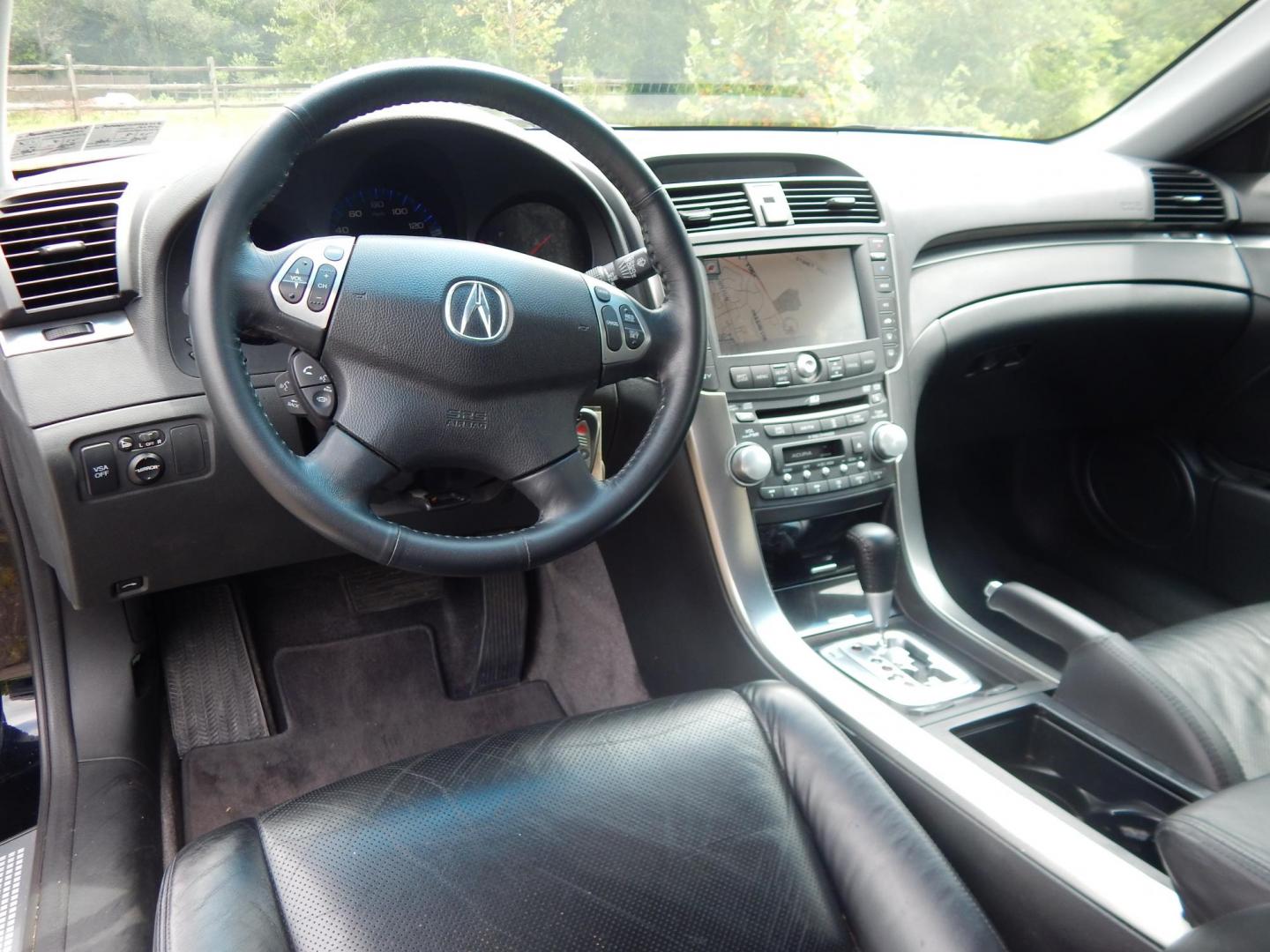 2006 Black /Black Acura TL 5-Speed AT (19UUA66246A) with an 3.2L V6 SOHC 24V engine, 5-Speed Automatic Overdrive transmission, located at 6528 Lower York Road, New Hope, PA, 18938, (215) 862-9555, 40.358707, -74.977882 - Here we have a beautifully well kept, ONE OWNER and 46 service records, Acura TL with a 3.2L V6 putting power to the front wheels via an automatic transmission. Options include: black leather, power seats, heated front seats, AM/FM/CD/TAPE/XM radio with navigation, dual climate controls, 2 keys, cru - Photo#14