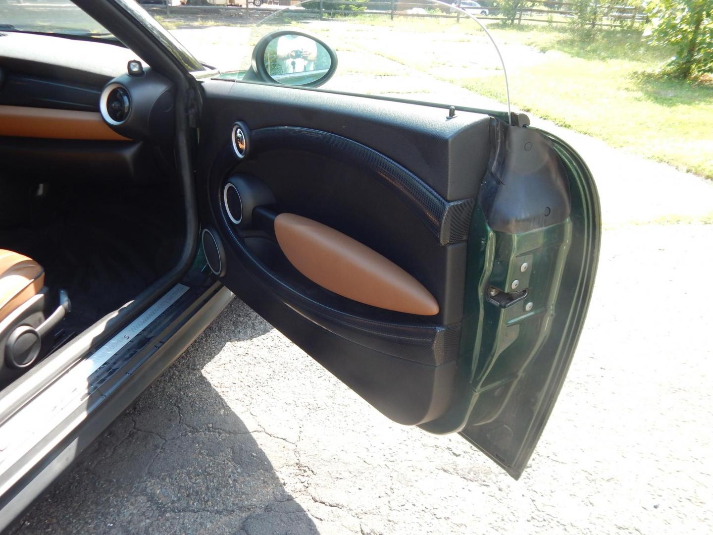 2013 Green /Tan Mini Cooper Coupe S (WMWSX3C59DT) with an 1.6L L4 DOHC 16V TURBO engine, Automatic transmission, located at 6528 Lower York Road, New Hope, PA, 18938, (215) 862-9555, 40.358707, -74.977882 - Here we have a very cool, ONE OWNER, 2013 Mini Cooper Coupe S with a 1.6L inline 4 cylinder turbo engine putting power to front wheels via an automatic transmission. Options include: light brown/tan leather interior, heated seats, heat, A/C, AM/FM/CD/BT PHONE radio, tilt steering wheel, power window - Photo#12