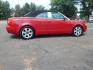 2003 Red /Tan Leather Audi A4 1.8T Cabriolet (WAUAC48H23K) with an 1.8L L4 DOHC 20V TURBO engine, 5-Speed Automatic Overdrive transmission, located at 6528 Lower York Road, New Hope, PA, 18938, (215) 862-9555, 40.358707, -74.977882 - Body man special....Good running 2003 Audi A4 1.8T Convertible, red/black power top, tan leather interior, tilt wheel, power windows, mirrors, central locking system, dual power seats, Dual climate control, 4 cylinder 1.8 Liter turbo charged engine, auto trans, rear defrost, Bose AM/FM/CD sound sy - Photo#4