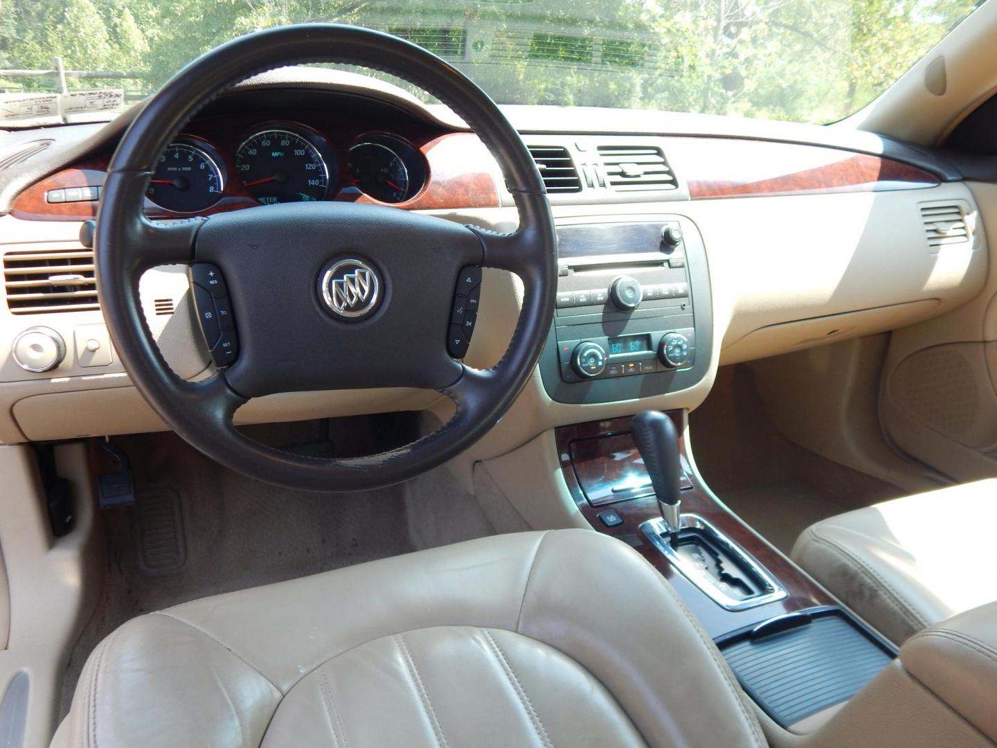 2007 Tan /Tan Buick Lucerne CXL V6 (1G4HD57207U) with an 3.8L V6 OHV 12V engine, 4-Speed Automatic Overdrive transmission, located at 6528 Lower York Road, New Hope, PA, 18938, (215) 862-9555, 40.358707, -74.977882 - Here we have a RECONSTRUCTED TITLE 2007 Buick Lucerne with the very popular 3.8L V6 putting power to the front wheels via an automatic transmission. Options include: tan leather, wood trim, power sliding drivers seat, dual climate controls, AM/FM/CD/AUX radio, cruise control, tilt steering wheel, au - Photo#12