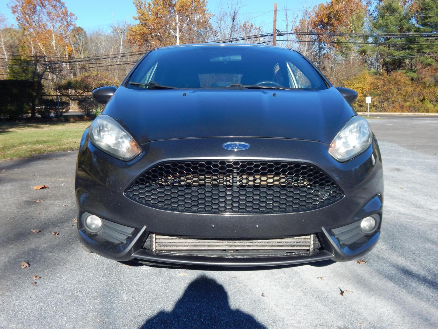 2016 Gray /Black Ford Fiesta ST Hatchback (3FADP4GX1GM) with an 1.6L Turbo engine, 6M transmission, located at 6528 Lower York Road, New Hope, PA, 18938, (215) 862-9555, 40.358707, -74.977882 - Here we have a very fun to drive, Ford Fiesta ST with a 1.6L turbo engine putting power to the front wheels via a 6 speed manual transmission. Options include: black cloth, heated front seats, AC/heat, AM/FM/CD/SAT/BLUETOOTH radio, cruise control, tilt steering wheel, automatic headlights, power win - Photo#6