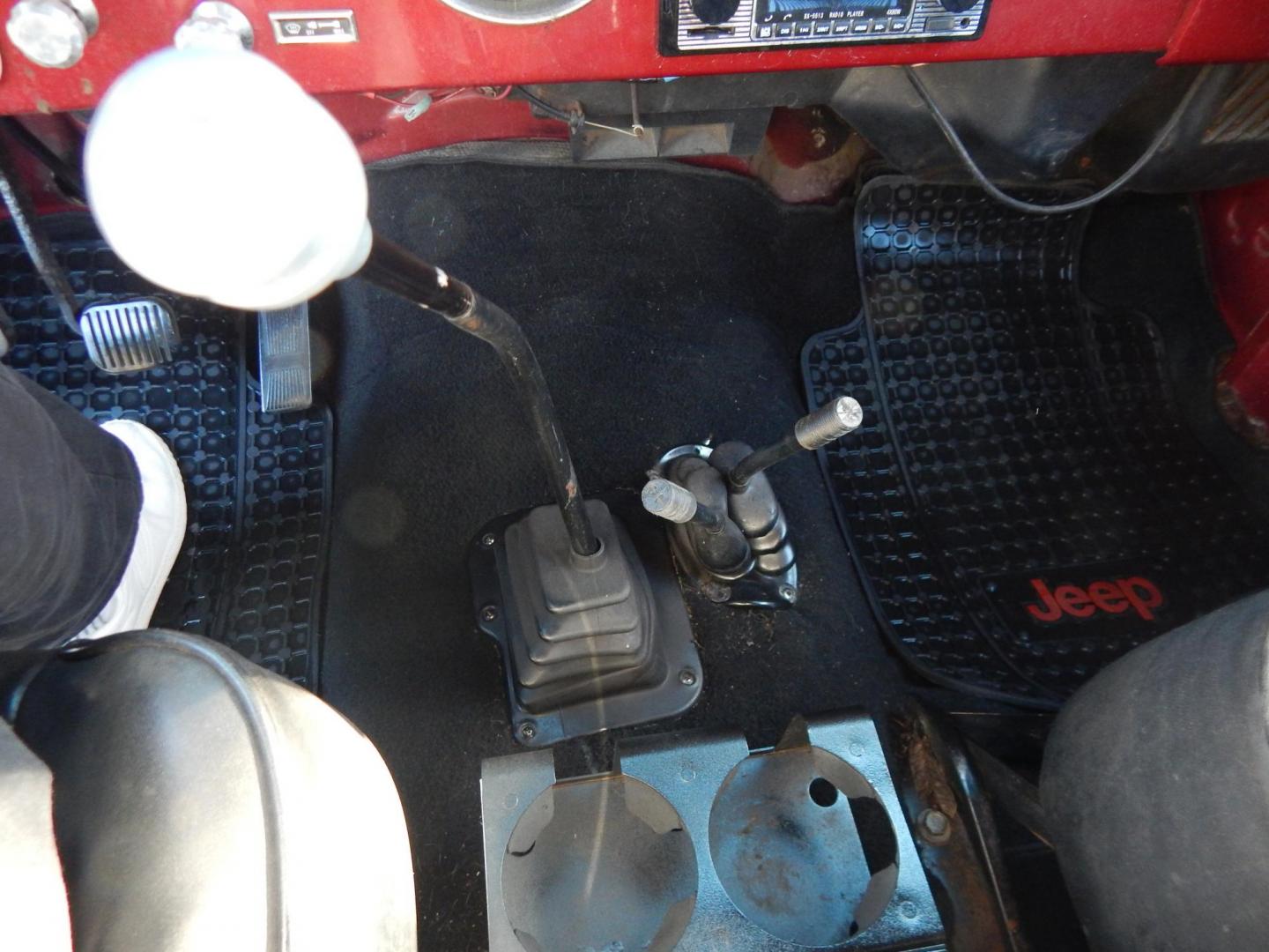 1984 Burgundy /Black Jeep CJ7 Renegade (1JCCM87A7ET) with an 4.2L L6 OHV engine, 4-Speed manual transmission, located at 6528 Lower York Road, New Hope, PA, 18938, (215) 862-9555, 40.358707, -74.977882 - Photo#27