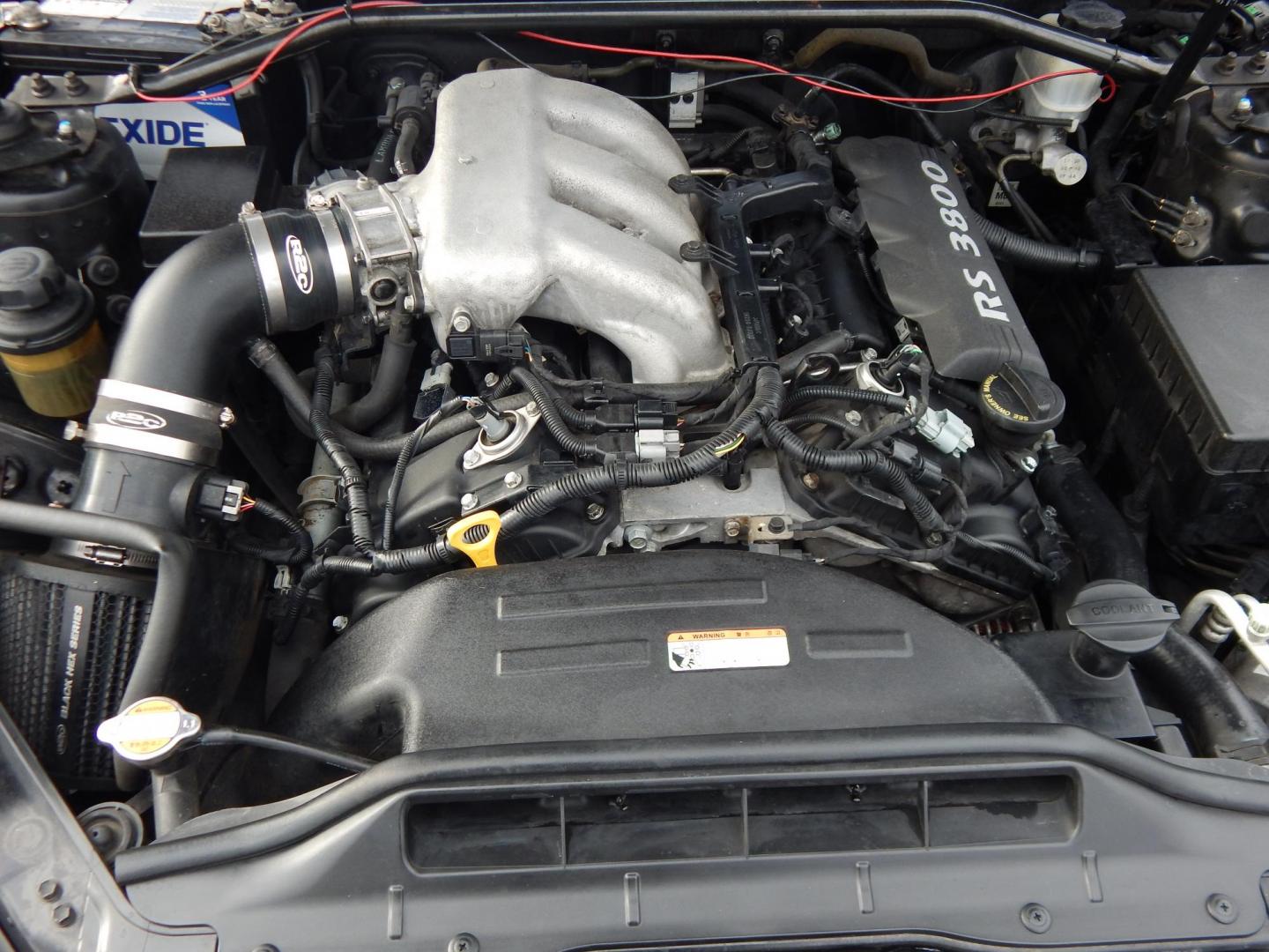 2010 Black /Black Hyundai Genesis Coupe 3.8 Track (KMHHU6KH7AU) with an 3.8L V6 DOHC 24V engine, 6-Speed Automatic transmission, located at 6528 Lower York Road, New Hope, PA, 18938, (215) 862-9555, 40.358707, -74.977882 - Here we have a Hyundai Genesis Coupe Track edition with a 3.8L V6 putting power to the rear wheels via a six speed automatic transmission. Options include: black leather interior but with aftermarket race style bucket seats in the front in white leather, Aftermarket steering wheel "stock wheel is in - Photo#19