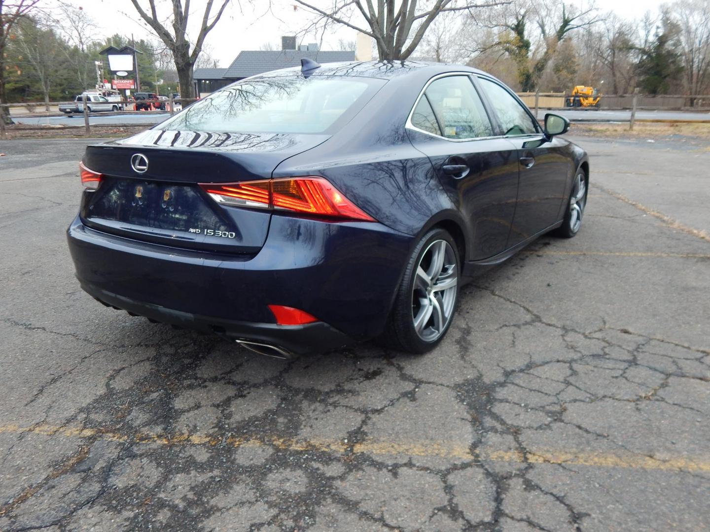 2017 Blue /Tan Lexus IS 300 AWD (JTHCM1D26H5) with an 3.5L V6 24V DOHC engine, 8A transmission, located at 6528 Lower York Road, New Hope, PA, 18938, (215) 862-9555, 40.358707, -74.977882 - Here we have a very nice Lexus Is300 with a 3.5L V6 putting power to the ground via an AWD automatic transmission. Options include: tan leather seats, power seats, sunroof, heated and cooled front seats, AM/FM/CD/BLUETOOTH radio, navigation, push button start, cruise control, blind spot monitoring, - Photo#3