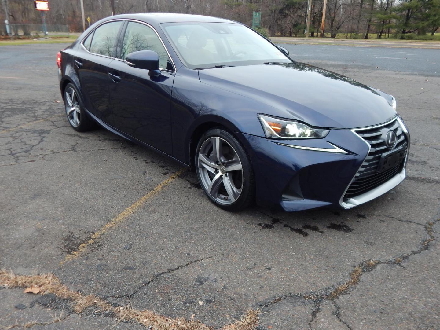 2017 Blue /Tan Lexus IS 300 AWD (JTHCM1D26H5) with an 3.5L V6 24V DOHC engine, 8A transmission, located at 6528 Lower York Road, New Hope, PA, 18938, (215) 862-9555, 40.358707, -74.977882 - Here we have a very nice Lexus Is300 with a 3.5L V6 putting power to the ground via an AWD automatic transmission. Options include: tan leather seats, power seats, sunroof, heated and cooled front seats, AM/FM/CD/BLUETOOTH radio, navigation, push button start, cruise control, blind spot monitoring, - Photo#5