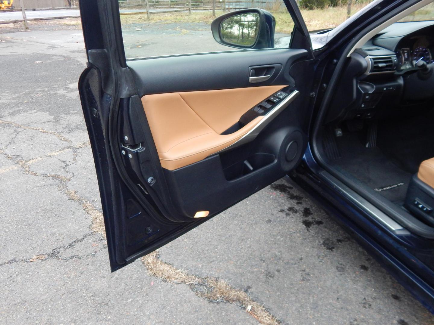 2017 Blue /Tan Lexus IS 300 AWD (JTHCM1D26H5) with an 3.5L V6 24V DOHC engine, 8A transmission, located at 6528 Lower York Road, New Hope, PA, 18938, (215) 862-9555, 40.358707, -74.977882 - Here we have a very nice Lexus Is300 with a 3.5L V6 putting power to the ground via an AWD automatic transmission. Options include: tan leather seats, power seats, sunroof, heated and cooled front seats, AM/FM/CD/BLUETOOTH radio, navigation, push button start, cruise control, blind spot monitoring, - Photo#8