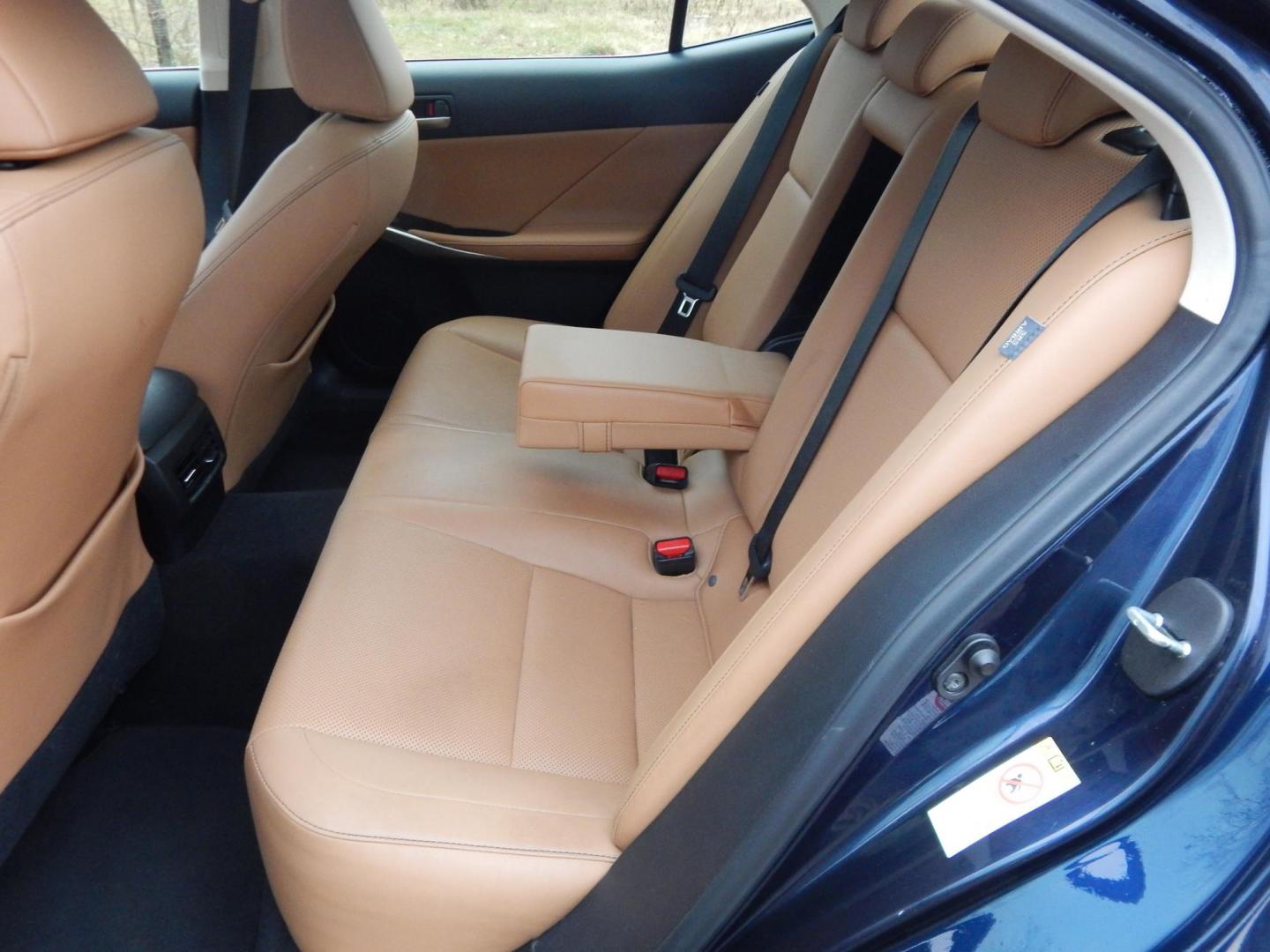 2017 Blue /Tan Lexus IS 300 AWD (JTHCM1D26H5) with an 3.5L V6 24V DOHC engine, 8A transmission, located at 6528 Lower York Road, New Hope, PA, 18938, (215) 862-9555, 40.358707, -74.977882 - Here we have a very nice Lexus Is300 with a 3.5L V6 putting power to the ground via an AWD automatic transmission. Options include: tan leather seats, power seats, sunroof, heated and cooled front seats, AM/FM/CD/BLUETOOTH radio, navigation, push button start, cruise control, blind spot monitoring, - Photo#10