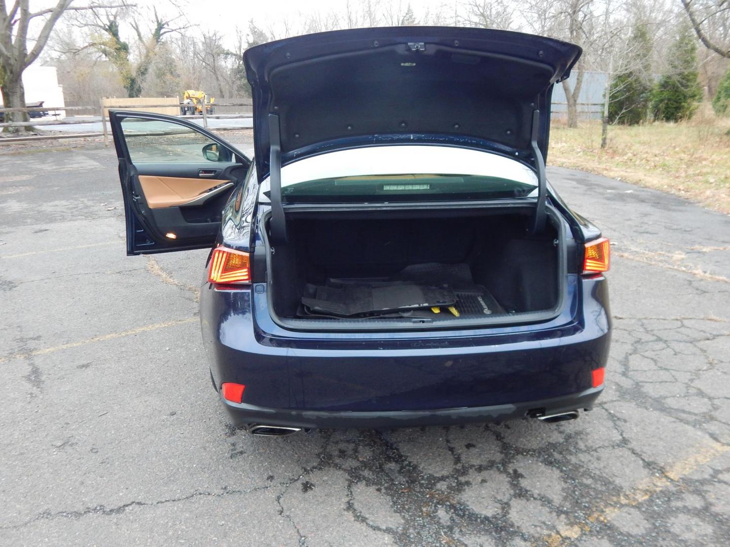 2017 Blue /Tan Lexus IS 300 AWD (JTHCM1D26H5) with an 3.5L V6 24V DOHC engine, 8A transmission, located at 6528 Lower York Road, New Hope, PA, 18938, (215) 862-9555, 40.358707, -74.977882 - Here we have a very nice Lexus Is300 with a 3.5L V6 putting power to the ground via an AWD automatic transmission. Options include: tan leather seats, power seats, sunroof, heated and cooled front seats, AM/FM/CD/BLUETOOTH radio, navigation, push button start, cruise control, blind spot monitoring, - Photo#14