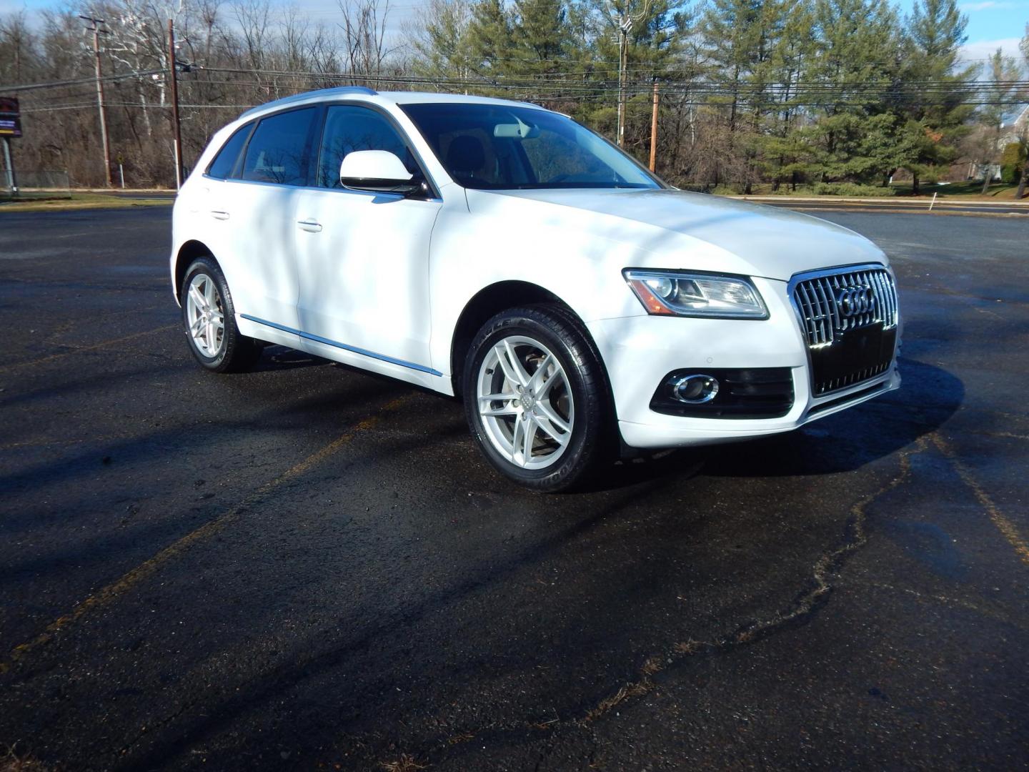 2017 White /Black Audi Q5 2.0T Premium Plus quattro (WA1L2AFP8HA) with an 2.0L L4 DOHC 16V engine, 8A transmission, located at 6528 Lower York Road, New Hope, PA, 18938, (215) 862-9555, 40.358707, -74.977882 - Photo#3