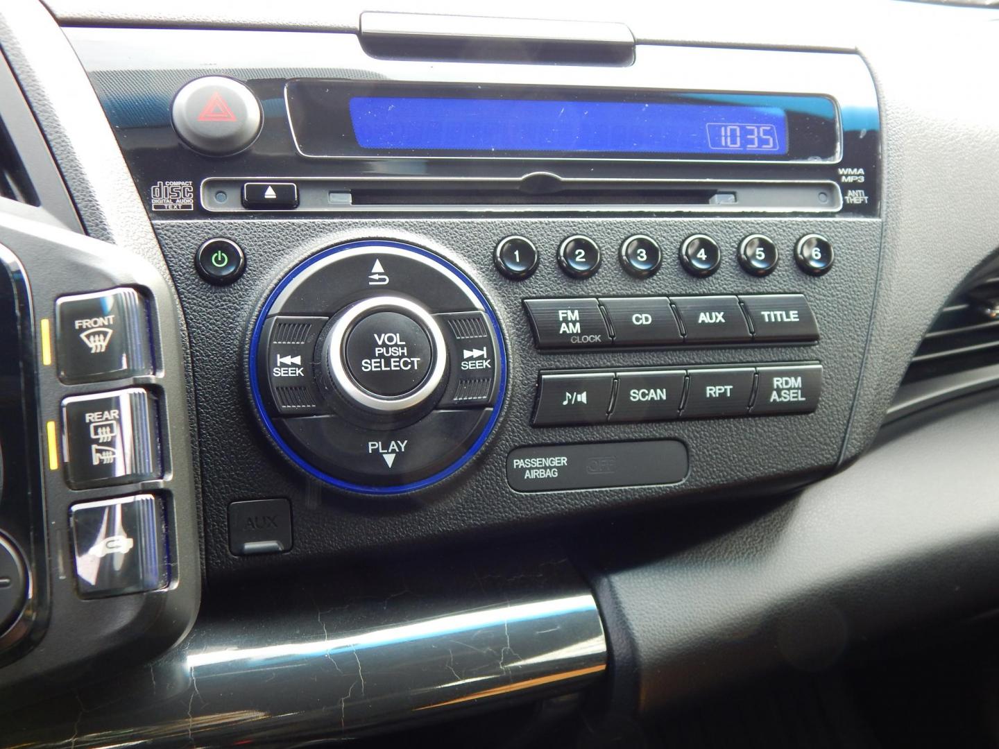 2013 Blue /black Honda CR-Z EX 6M (JHMZF1C60DS) with an 1.5L L4 SOHC 16V HYBRID engine, 6-Speed Manual transmission, located at 6528 Lower York Road, New Hope, PA, 18938, (215) 862-9555, 40.358707, -74.977882 - 2013 Honda CR-Z. EX This hatchback has a 1.5 Liter Hybrid engine with front wheel drive, 6 speed manual transmission. power windows, locks and mirrors, tilt wheel, cruise control, auto dimming mirror, AM/FM/CD/Aux, back up camera, keyless entry with 2 Master keys, front/side air bags, front/rear c - Photo#17