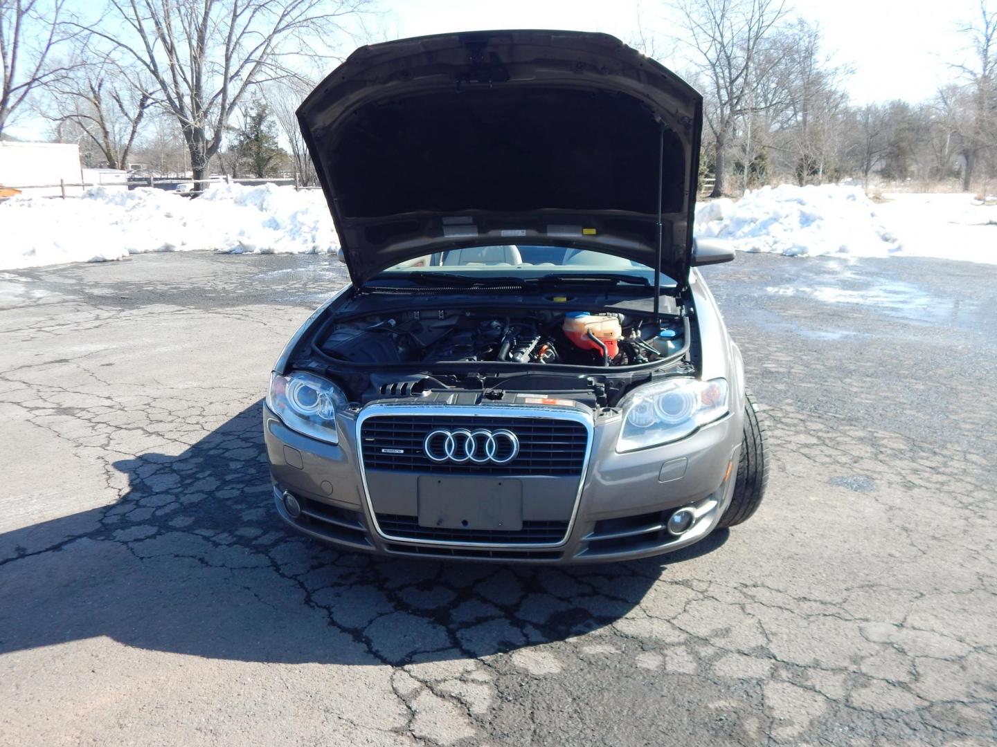2007 Gold /Tan Leather Audi A4 2.0T Cabriolet quattro with Tiptronic (WAUDF48H97K) with an 2.0L L4 DOHC 16V TURBO engine, 6-Speed Automatic Overdrive transmission, located at 6528 Lower York Road, New Hope, PA, 18938, (215) 862-9555, 40.358707, -74.977882 - 2007 Audi A4 Convertible, 2.0Liter 4 cylinder turbo charged engine, auto trans, All Wheel Drive, power top, leather interior, tilt/cruise, power seat, windows, central locking system, factory alloy wheels, dual front air bags, rear defrost, Clean Car Fax shows no accidents, 36 records and 2 owners. - Photo#28
