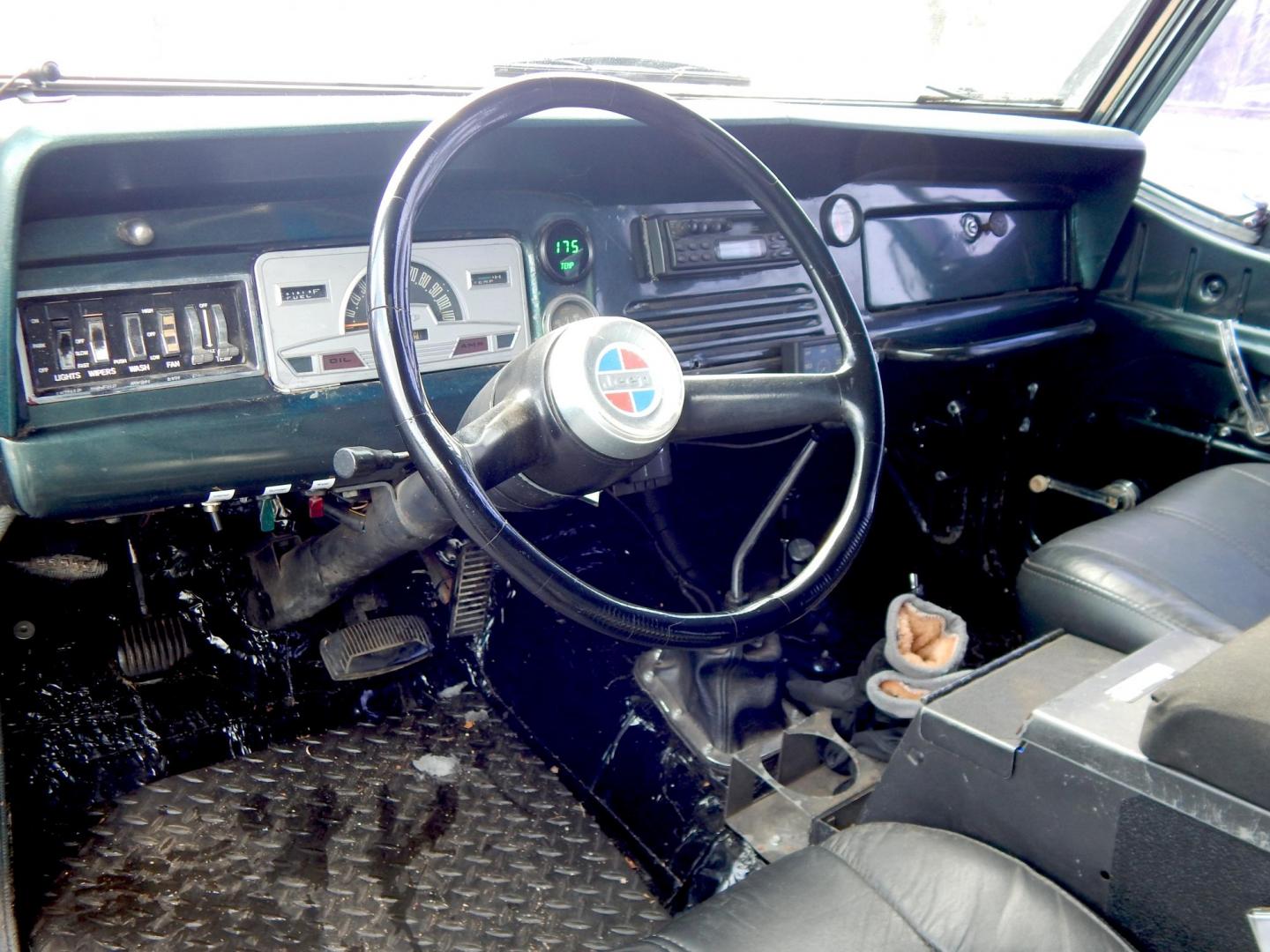 1970 Green /Black Jeepster Commando Commando (8705H176806) with an V8 engine, Automatic transmission, located at 6528 Lower York Road, New Hope, PA, 18938, (215) 862-9555, 40.358707, -74.977882 - Here we have a 1970 Jeepster Commando with a V8 engine swap and automatic transmission swap. This Jeepster has an edelbrock intake and a Holly sniper EFI. Black soft top. Starts right up every time for us. Fun vehicle to ride around town in or hit the trails. We are selling this vehicle on consignme - Photo#9