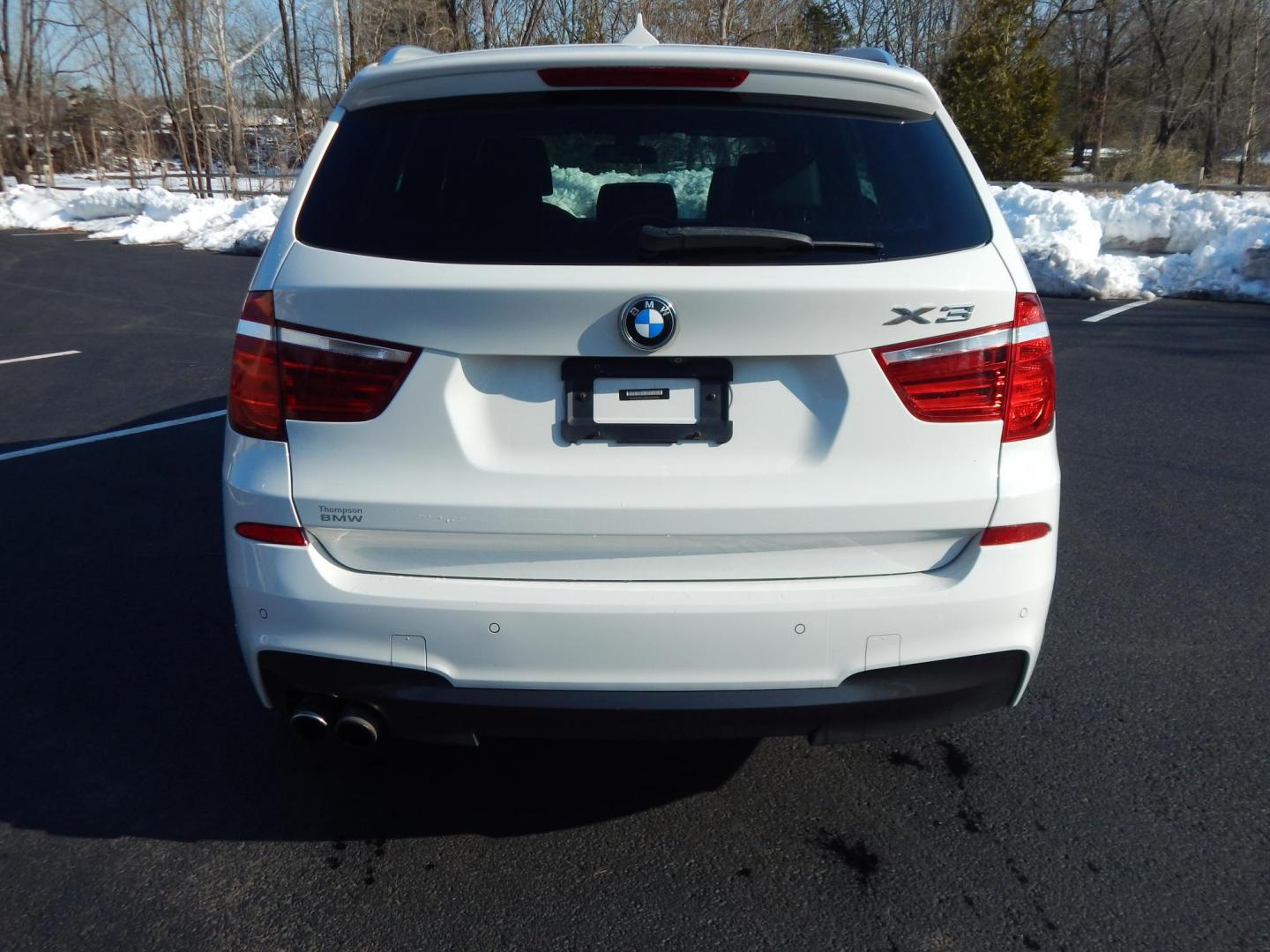 2016 White /Black BMW X3 (5UXWX9C58G0) with an 2.0L Turbo engine, Automatic transmission, located at 6528 Lower York Road, New Hope, PA, 18938, (215) 862-9555, 40.358707, -74.977882 - Here we have a very good looking, fun and comfortable to drive, BMW X3 with a 2.0L 4 cylinder turbo engine that puts power to all four wheels via a smooth shifting automatic transmission. Options include: black leather with wood trim, panoramic sunroof, dual power seats, 360 camera, dual climate con - Photo#6