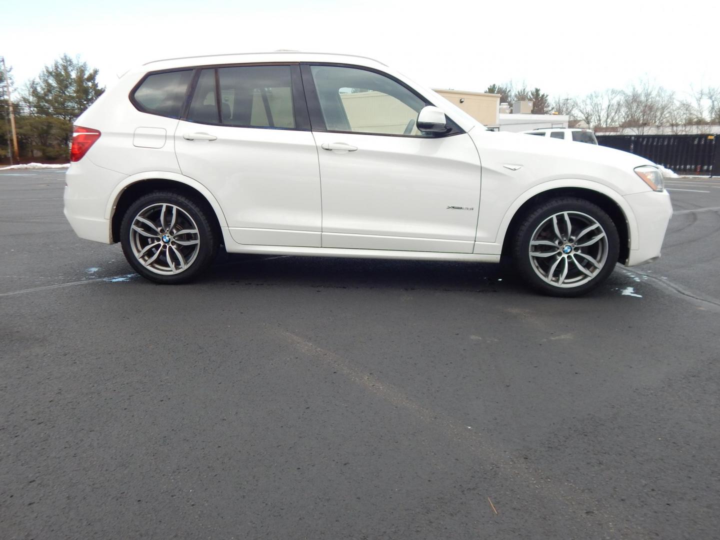 2016 White /Black BMW X3 (5UXWX9C58G0) with an 2.0L Turbo engine, Automatic transmission, located at 6528 Lower York Road, New Hope, PA, 18938, (215) 862-9555, 40.358707, -74.977882 - Here we have a very good looking, fun and comfortable to drive, BMW X3 with a 2.0L 4 cylinder turbo engine that puts power to all four wheels via a smooth shifting automatic transmission. Options include: black leather with wood trim, panoramic sunroof, dual power seats, 360 camera, dual climate con - Photo#2