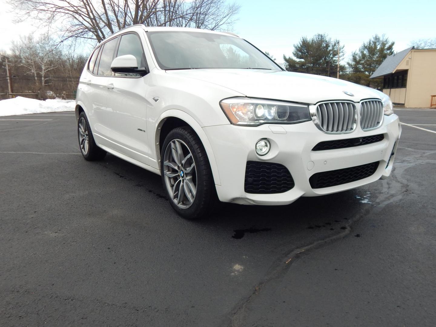 2016 White /Black BMW X3 (5UXWX9C58G0) with an 2.0L Turbo engine, Automatic transmission, located at 6528 Lower York Road, New Hope, PA, 18938, (215) 862-9555, 40.358707, -74.977882 - Here we have a very good looking, fun and comfortable to drive, BMW X3 with a 2.0L 4 cylinder turbo engine that puts power to all four wheels via a smooth shifting automatic transmission. Options include: black leather with wood trim, panoramic sunroof, dual power seats, 360 camera, dual climate con - Photo#28