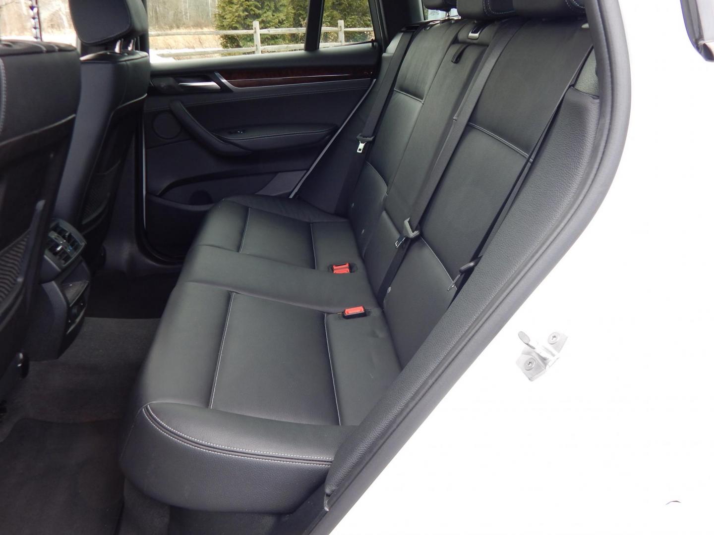 2016 White /Black BMW X3 (5UXWX9C58G0) with an 2.0L Turbo engine, Automatic transmission, located at 6528 Lower York Road, New Hope, PA, 18938, (215) 862-9555, 40.358707, -74.977882 - Here we have a very good looking, fun and comfortable to drive, BMW X3 with a 2.0L 4 cylinder turbo engine that puts power to all four wheels via a smooth shifting automatic transmission. Options include: black leather with wood trim, panoramic sunroof, dual power seats, 360 camera, dual climate con - Photo#30