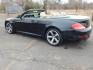 2009 Black /Tan BMW 6-Series 650i Convertible Sport (WBAEB53569C) with an 4.8L V8 DOHC 32V engine, Automatic transmission, located at 6528 Lower York Road, New Hope, PA, 18938, (215) 862-9555, 40.358707, -74.977882 - Here we have a very cool BMW 650i convertible with a 4.8L V8 putting power to the rear wheels via an automatic transmission. Options include: tan leather with wood trim, power seats, heated front seats, heated steering wheel, dual climate controls, power convertible top, AM/FM/SAT/CD/AUX radio, powe - Photo#12