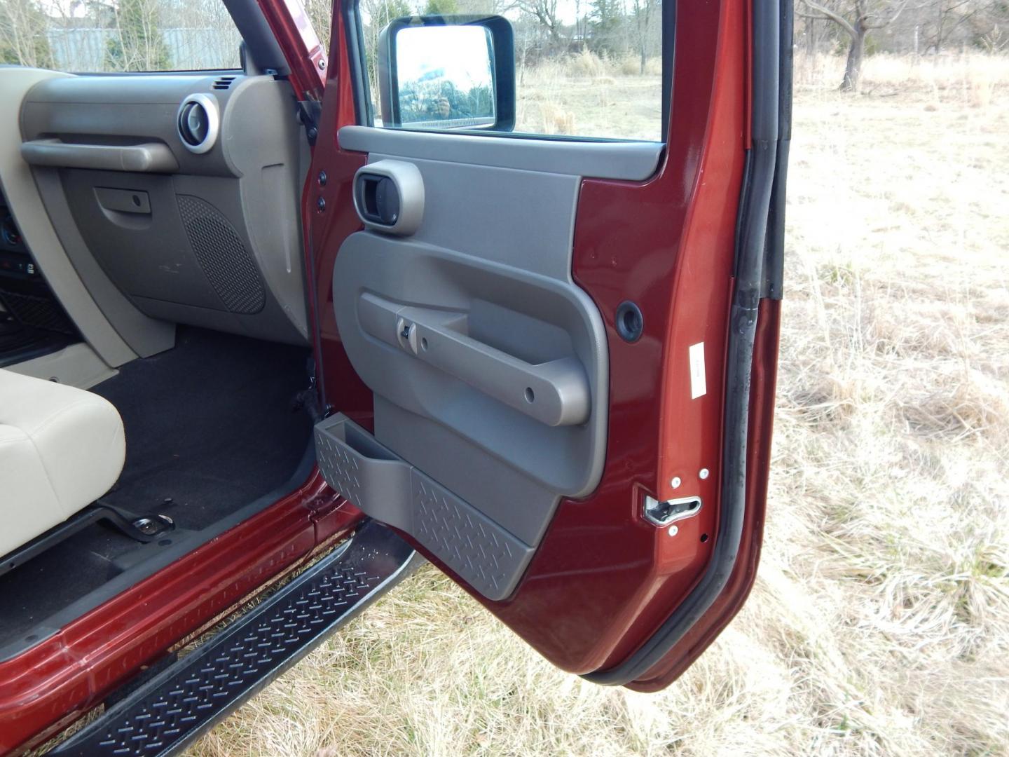 2010 Burgundy /Gray Jeep Wrangler Sahara 4WD (1J4AA5D11AL) with an 3.8L V6 OHV 12V engine, Manual transmission, located at 6528 Lower York Road, New Hope, PA, 18938, (215) 862-9555, 40.358707, -74.977882 - Here we have a very fun Jeep Wrangler with a 3.8L V6 putting power to the ground via a 6 speed manual 4x4 transmission. Options include: gray cloth seats, manual moving seats, heat, A/C, AM/FM/CD/SAT/AUX radio, 3 piece removable hard top, power windows and power locks, cruise control, tilt steering - Photo#13