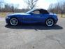 2006 Blue /Black BMW Z4 Roadster 3.0si (4USBU53536L) with an 3.0L L6 DOHC 24V engine, Automatic transmission, located at 6528 Lower York Road, New Hope, PA, 18938, (215) 862-9555, 40.358707, -74.977882 - Here we have a very fun to drive BMW Z4 with a 3.0L 6 cylinder engine putting power to the rear wheels via an automatic transmission. Options include: black leather, power seats, heated seats, AM/FM/CD radio, A/C and heat, tilt steering wheel, automatic headlights, cruise control, fog lights, power - Photo#1